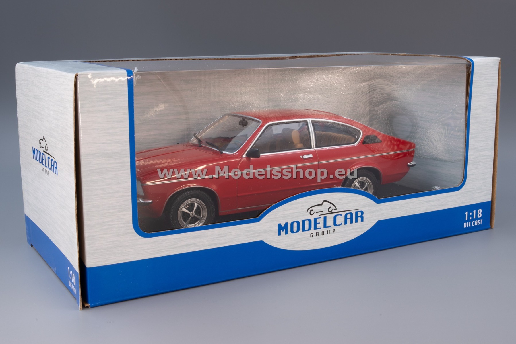1976 Opel Kadett C Coupe Sr Green Minichamps 1:18 Model Car