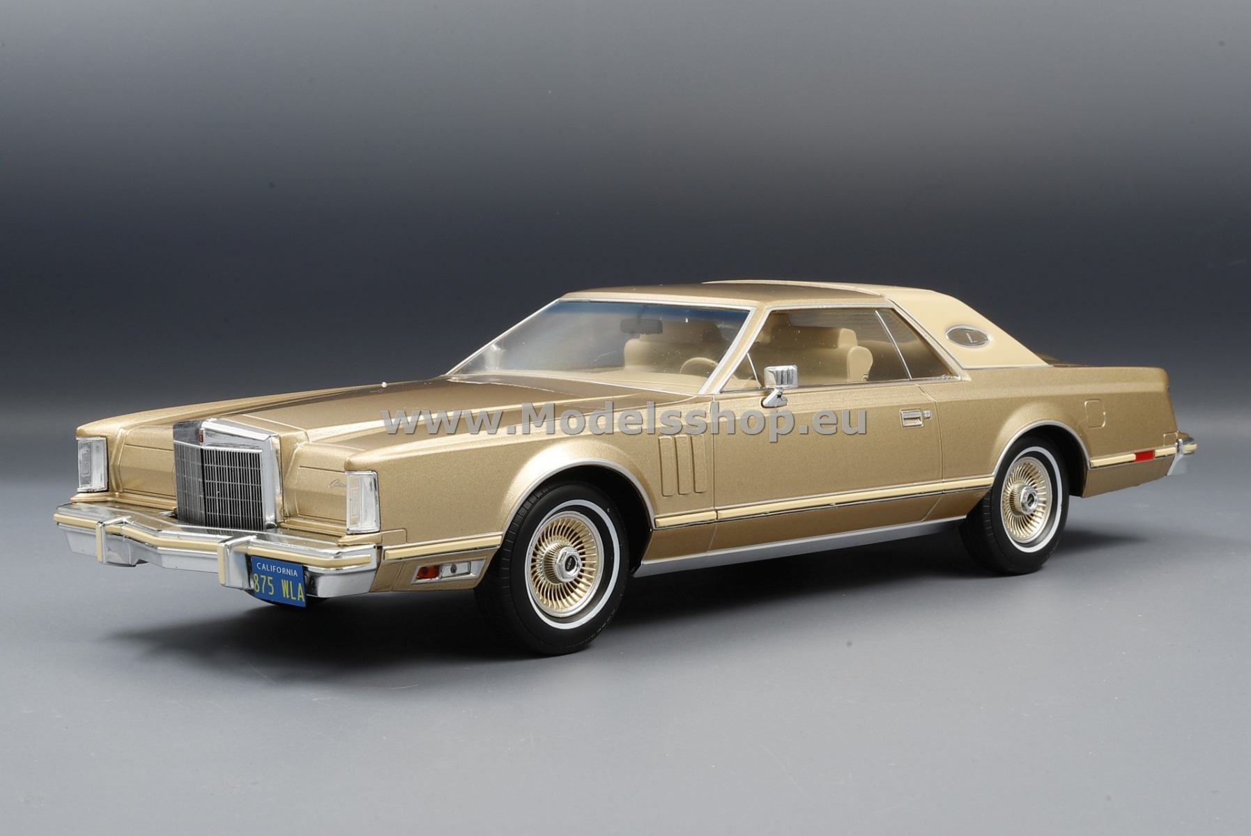 Lincoln Continental Mark V, 1978 /dark beige metallic - beige/