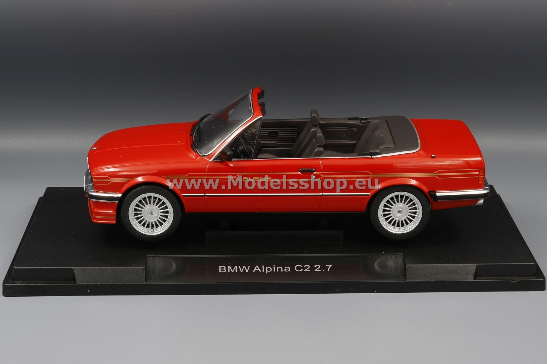 BMW Alpina C2 2.7 Cabriolet (E30), 1986 /red/