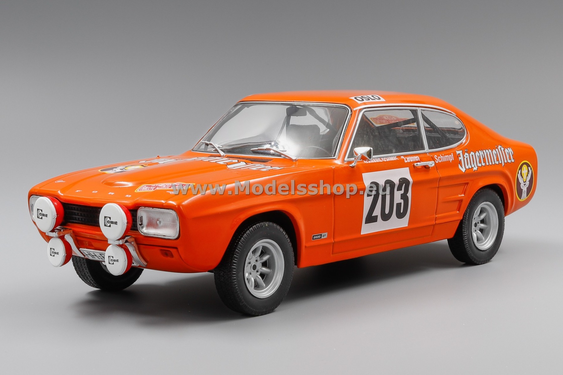 MCG 18296R Ford Capri MK I 2600 GT, No.23, Olympia Rally