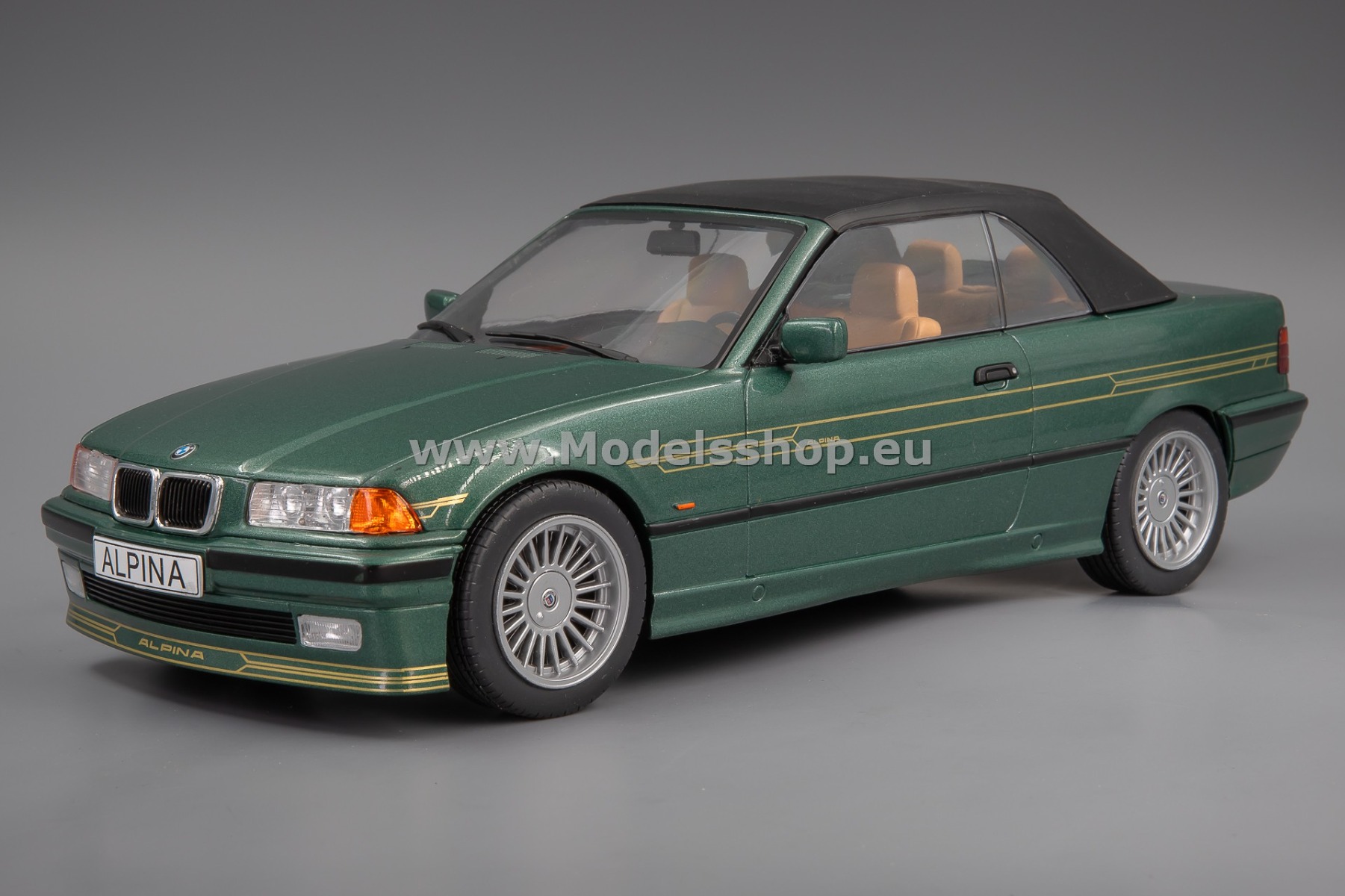 MCG18321 BMW Alpina B3 3.2 Convertible, E36, 1995 /green metallic/