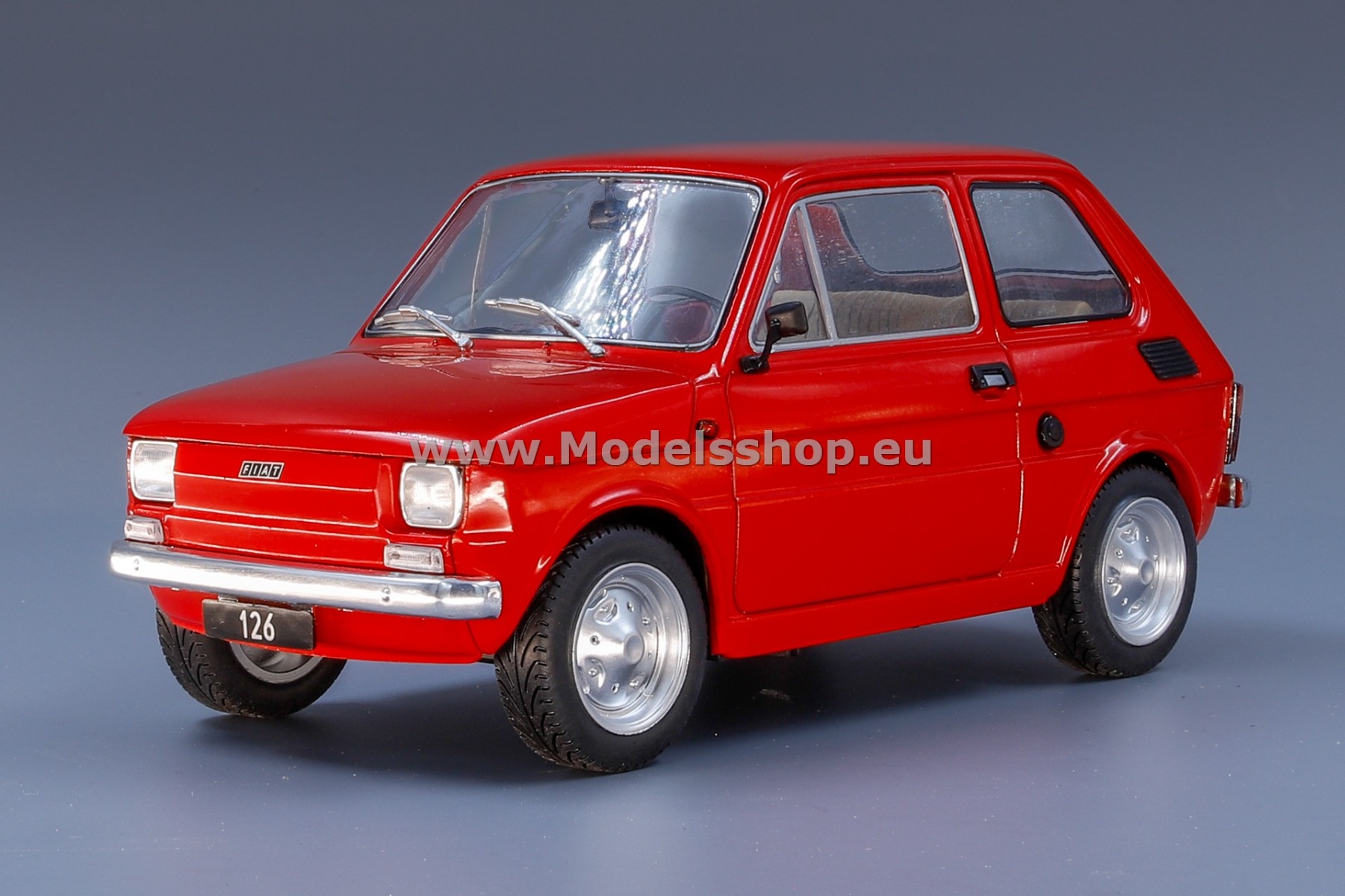 MCG 18323 Fiat 126, 1972 /red/