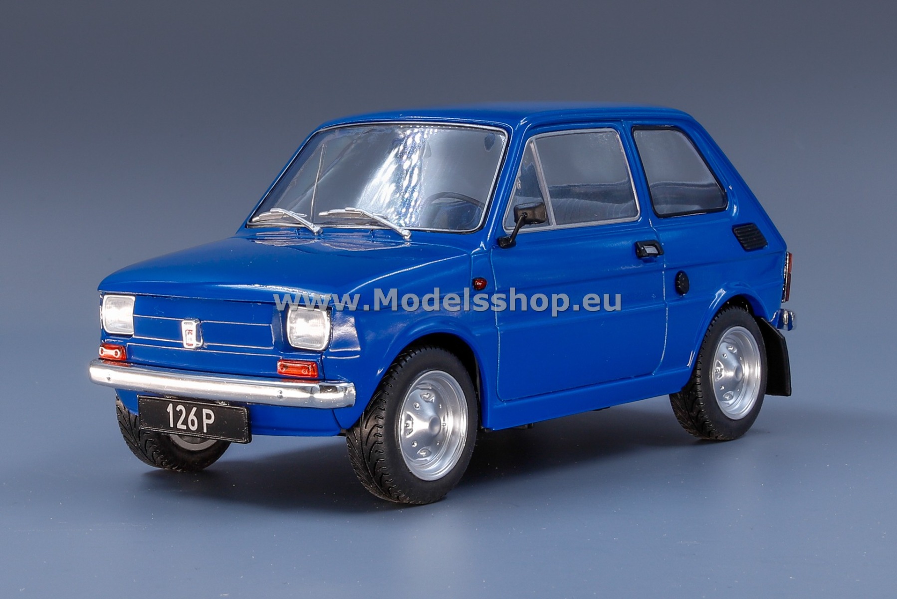 MCG 18324 Polski Fiat 126p, Maluch, 1972 /dark blue/