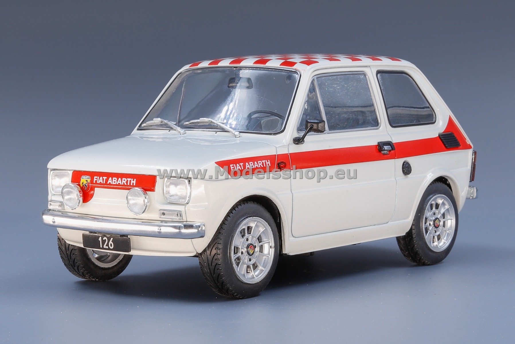 MCG 18323 Fiat 126, 1972 /red/