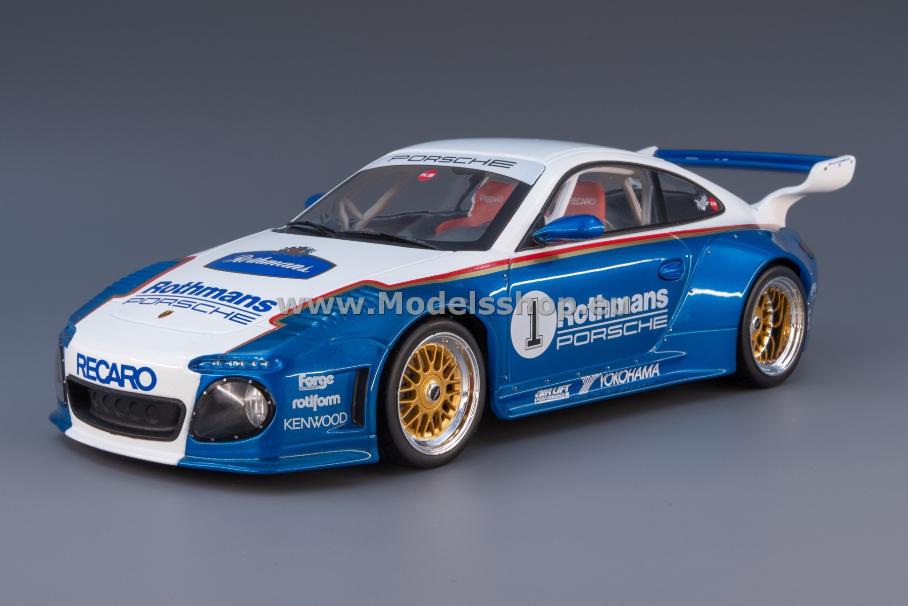 MCG 18327 Porsche 911 (997) RWB Old & New, Rothmans, 2020 /white - decorated/
