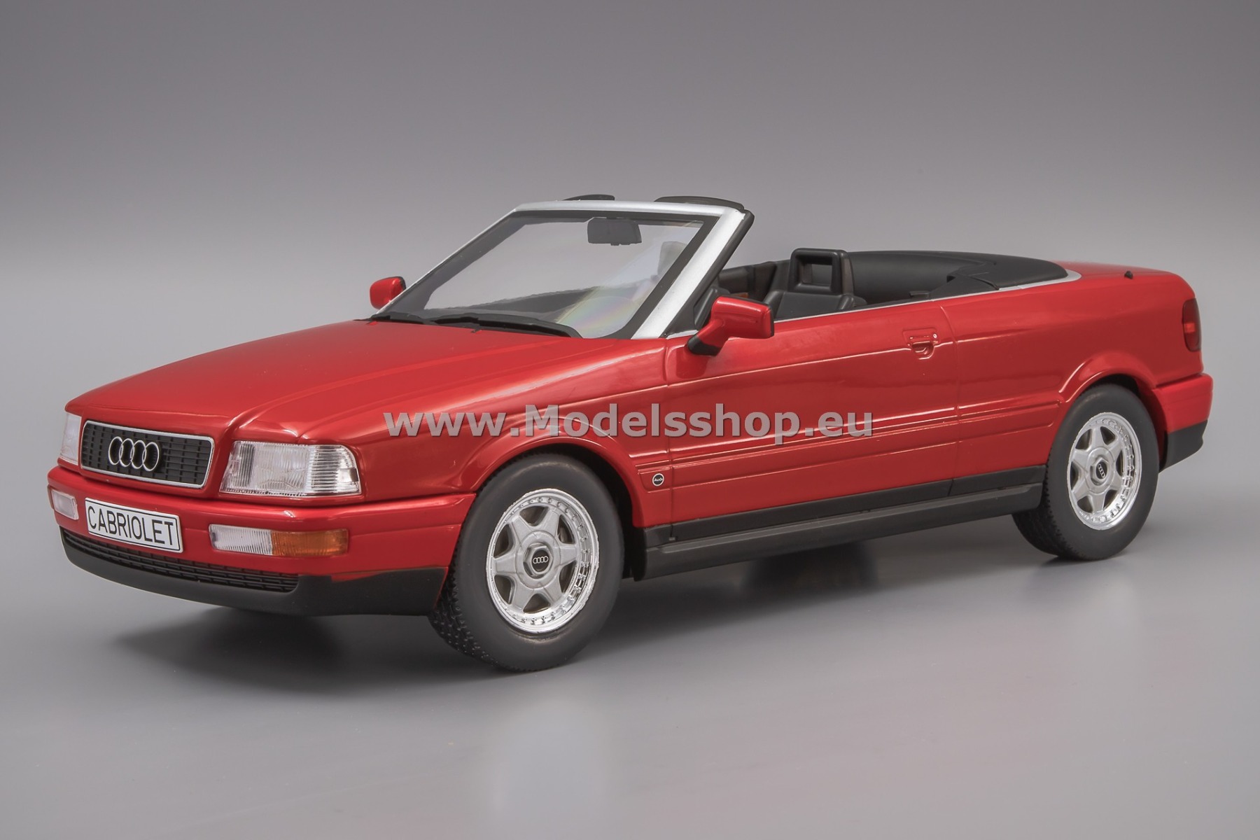 MCG18371 Audi 80 Cabriolet, 1991 /red/