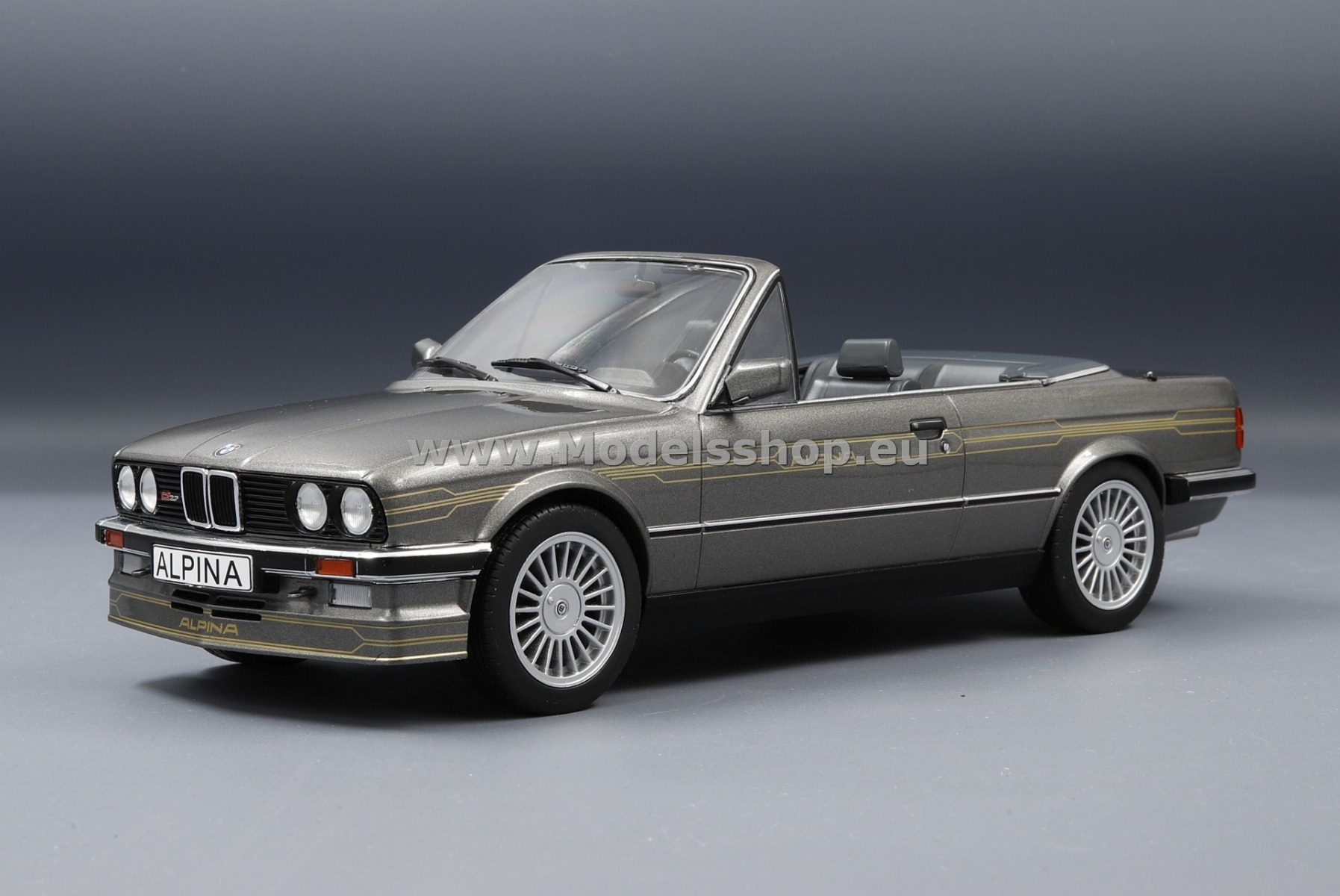 BMW Alpina C2 2.7 Convertible (E30). 1986 /grey metallic - decorated/