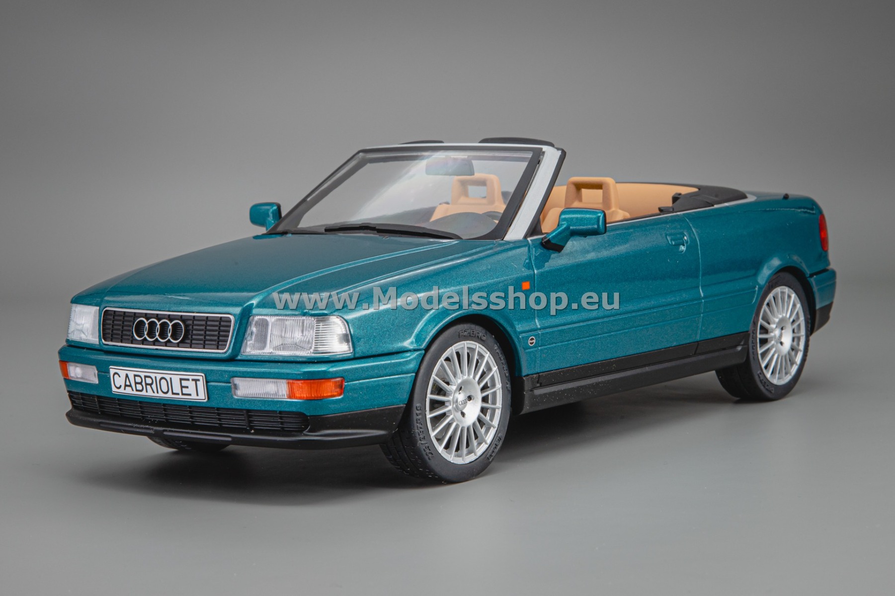 MCG18413 Audi Cabriolet, 1991 /dark green metallic/