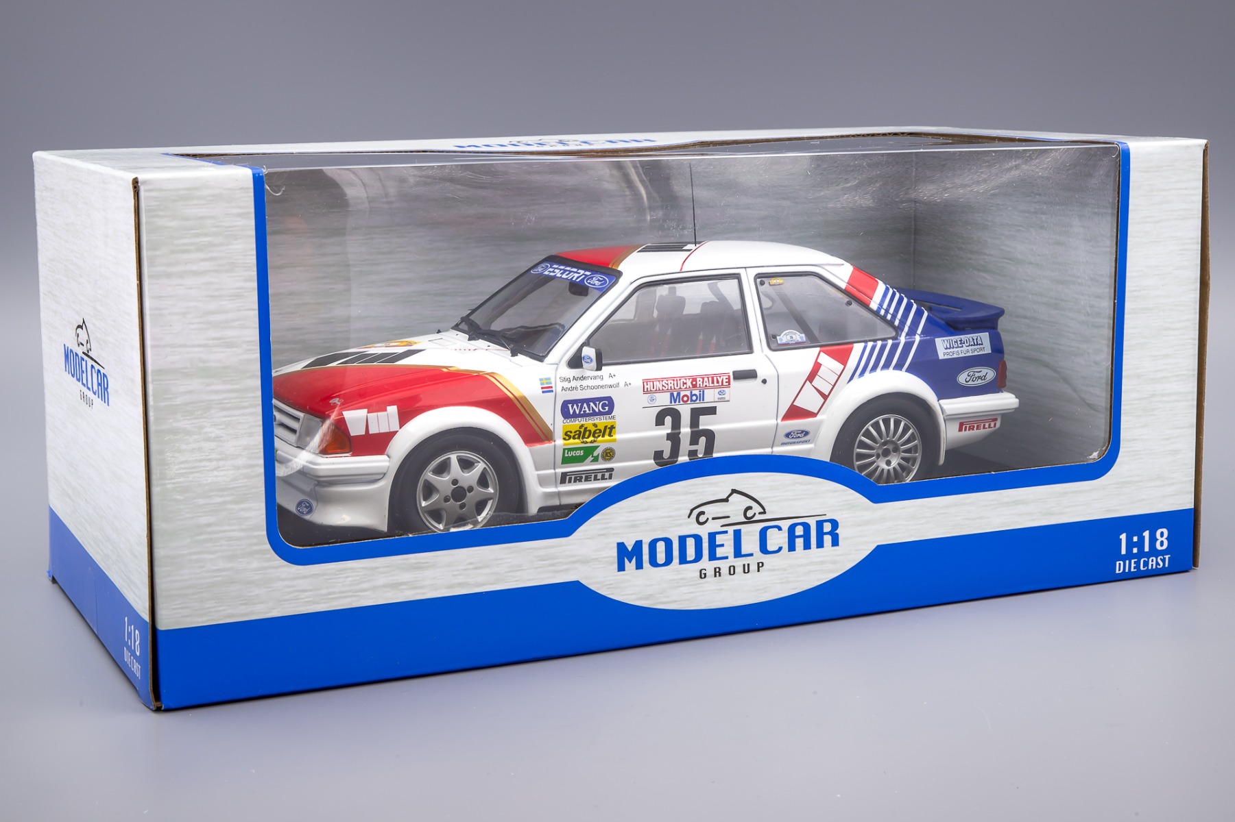 MCG18422 Ford Escort MK III RS Turbo, No.35, Hunsrück Rallye