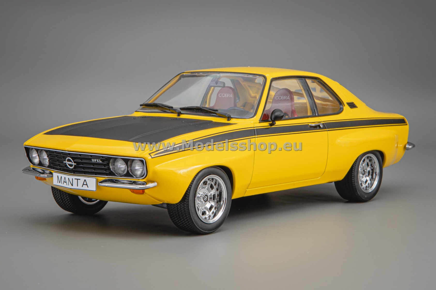 MCG18426 Opel Manta A Irmscher, 1974 /yellow - black/