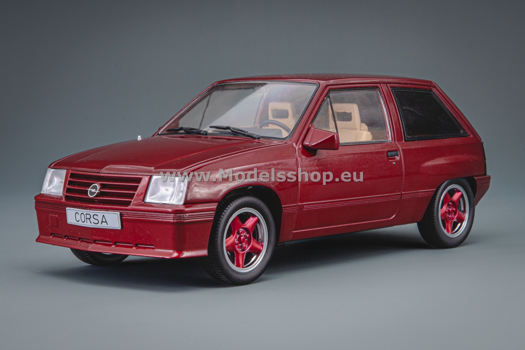 MCG18433 Opel Corsa A Custom, 1983 /dark red metallic/