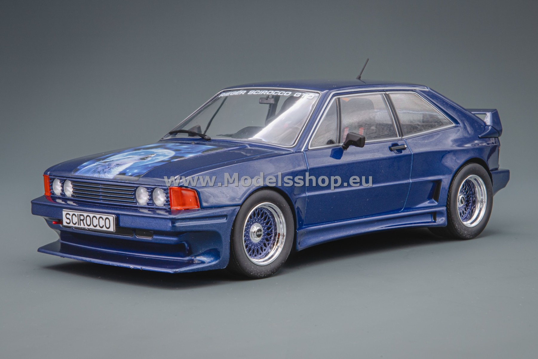 MCG18448 VW / Volkswagen Scirocco Rieger GTO, 1980 /dark blue/