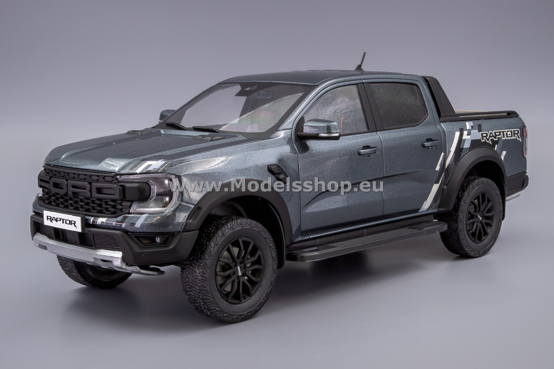 MCG18457 Ford Ranger Raptor, 2023 /dark grey - decorated/