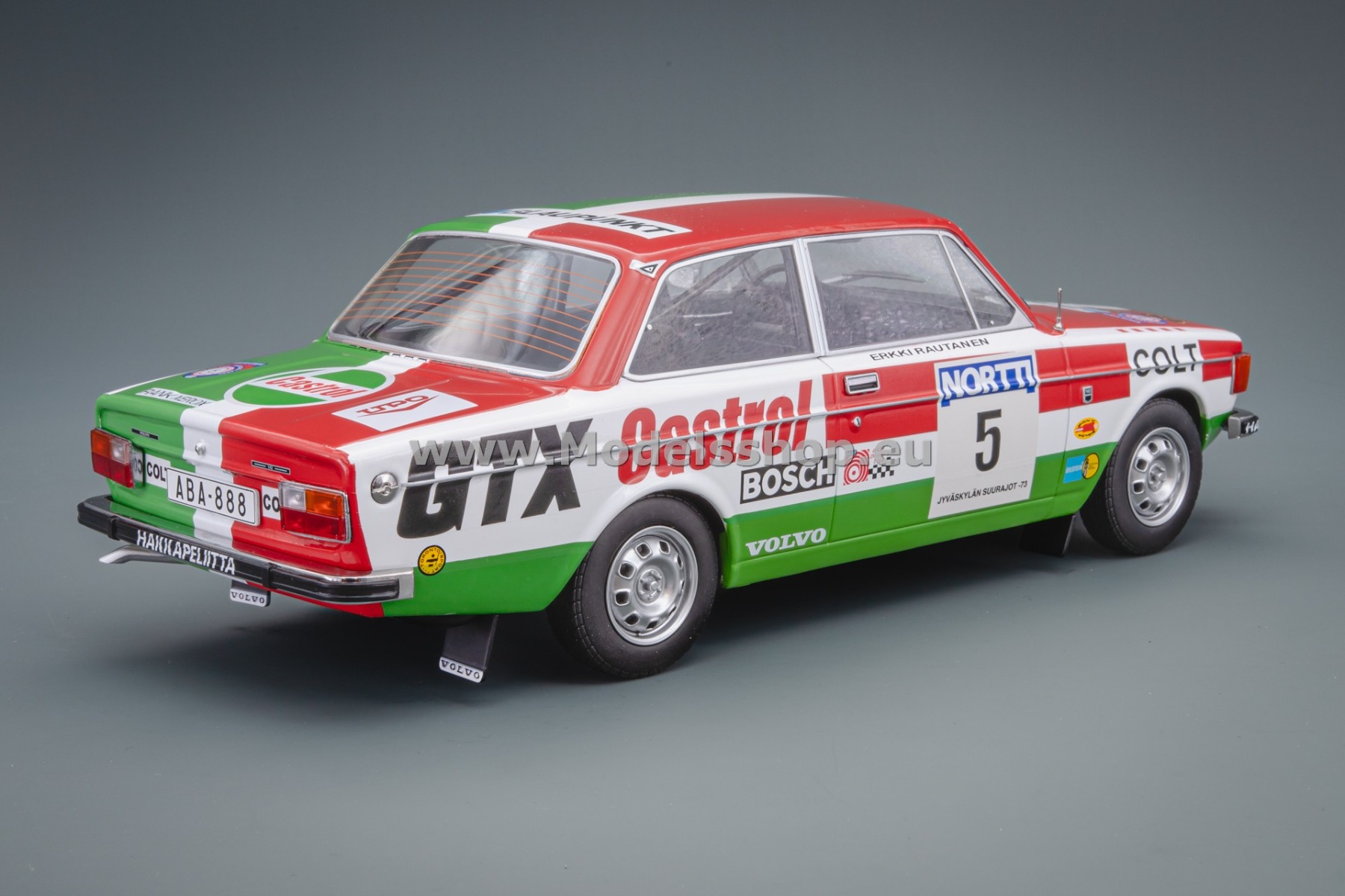 MCG18529R Volvo 142, Rally WM, No.5, 1000 Lakes Rally 1973, H