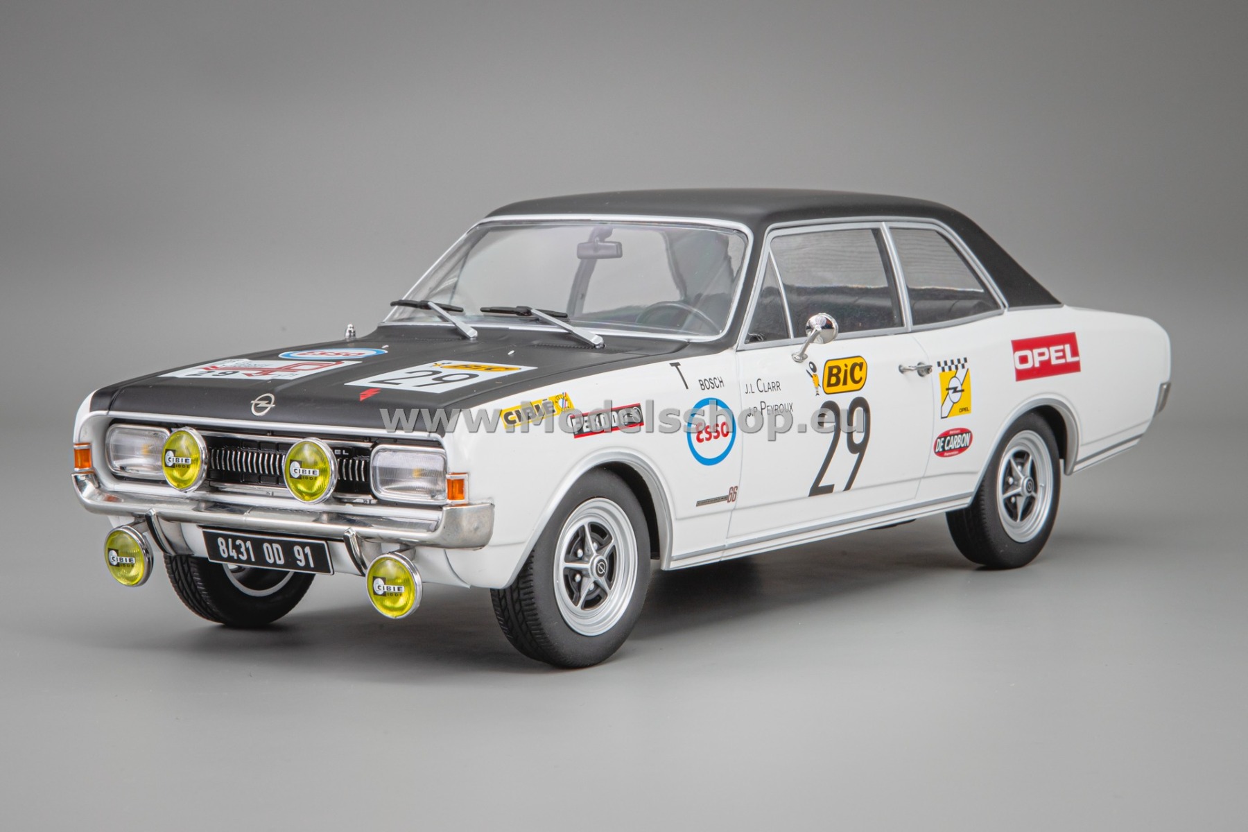 MCG18562 Opel Commodore A, Tour de France Automobile 1971, #29, J.L.Clarr/J.P.Peyroux