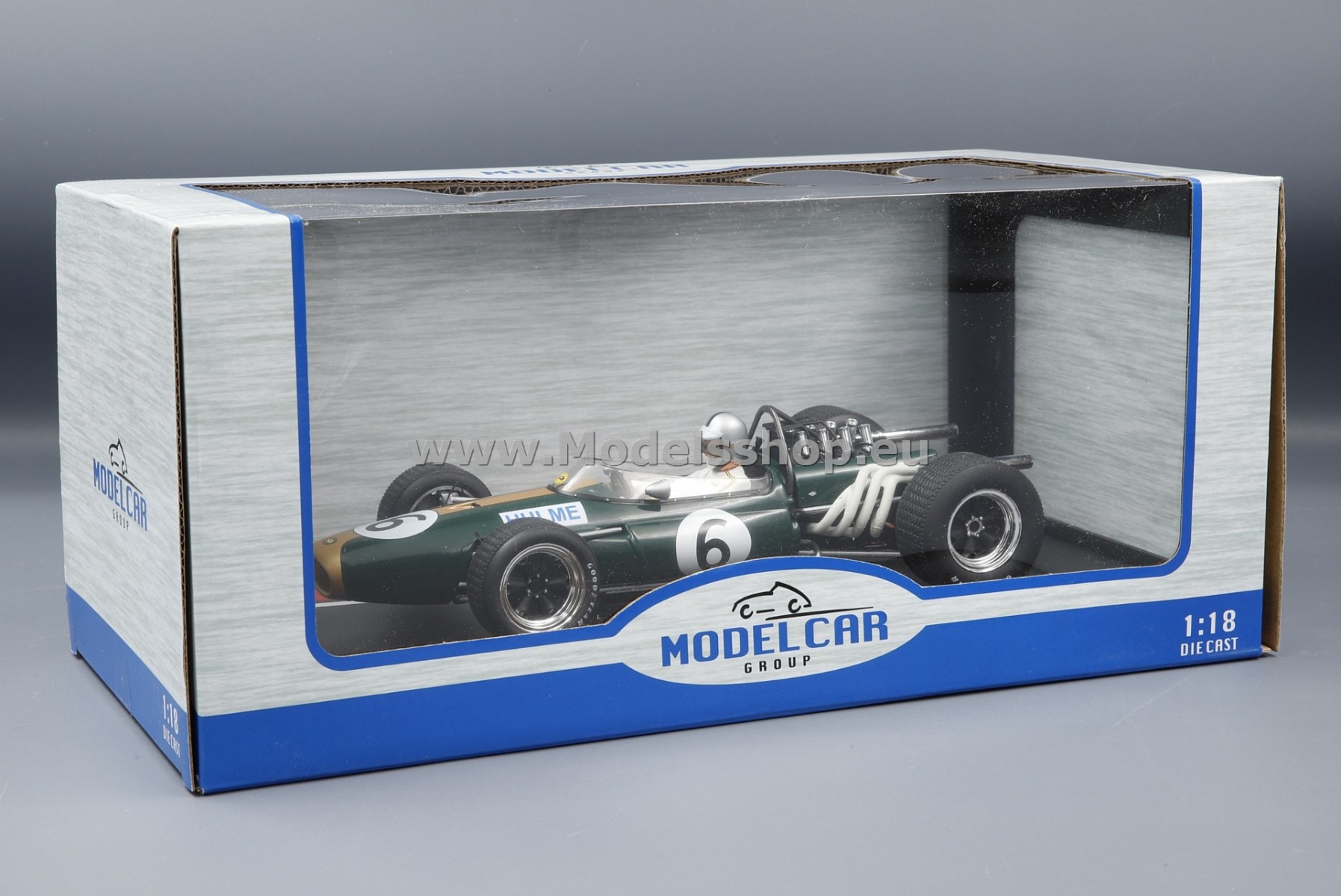 MCG 18609F Brabham BT20, No.6, Formula 1, GP Great Britain 1966, D.Hulme MCG 18609F Brabham BT20, No.6, Formula 1, GP Great Britain 1966, D.Hulme