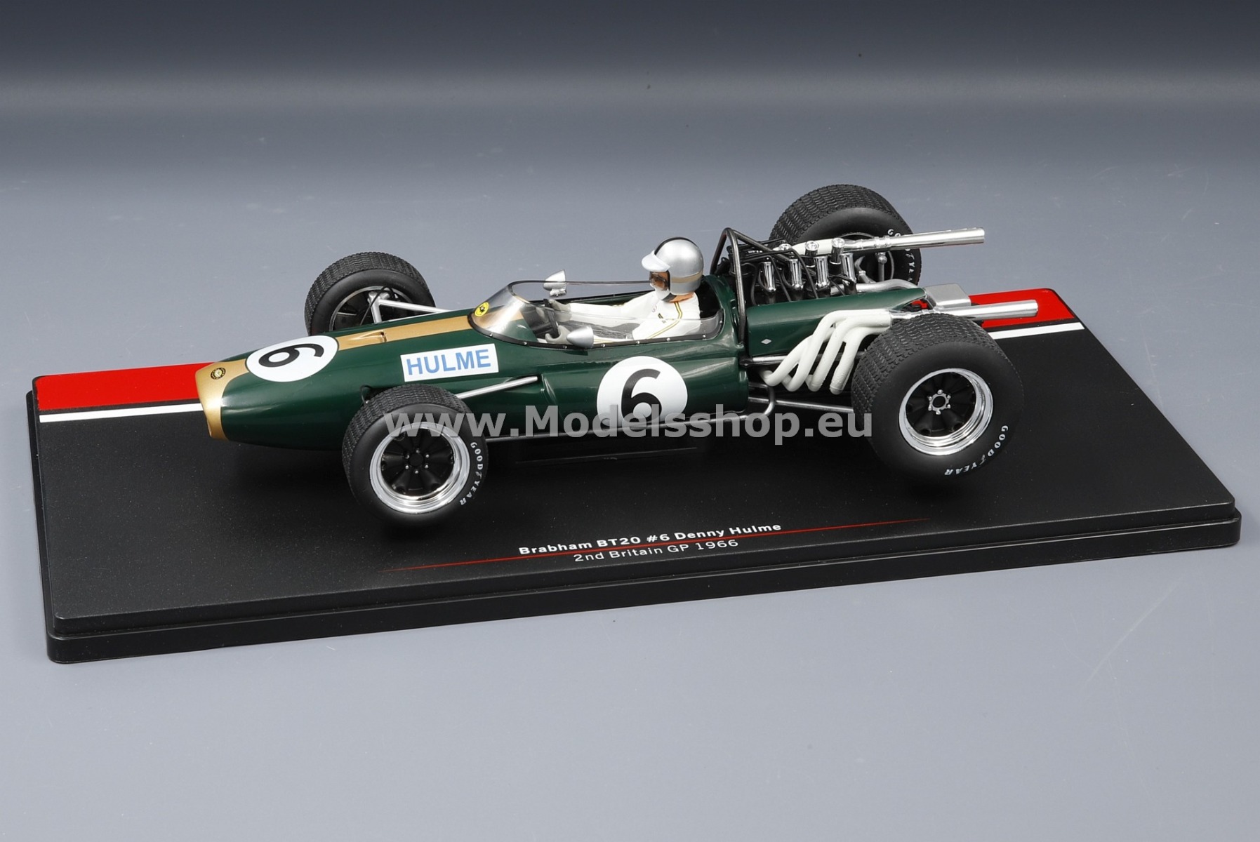 MCG 18609F Brabham BT20, No.6, Formula 1, GP Great Britain 1966, D.Hulme MCG 18609F Brabham BT20, No.6, Formula 1, GP Great Britain 1966, D.Hulme
