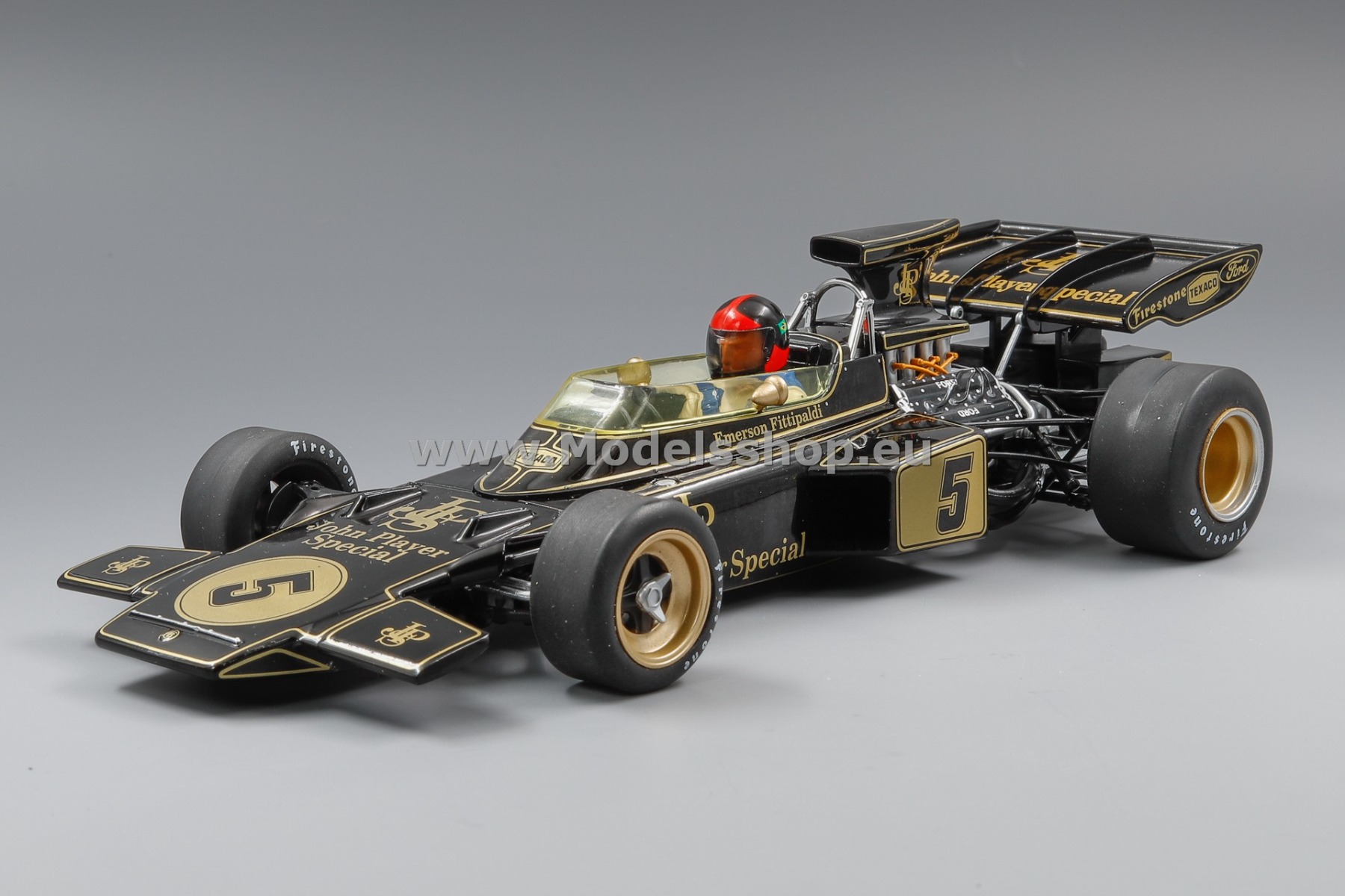 MCG 18610F Lotus 72D, No.5, John Player team Lotus, Formula 1, GP Spain 1972, E.Fittipaldi