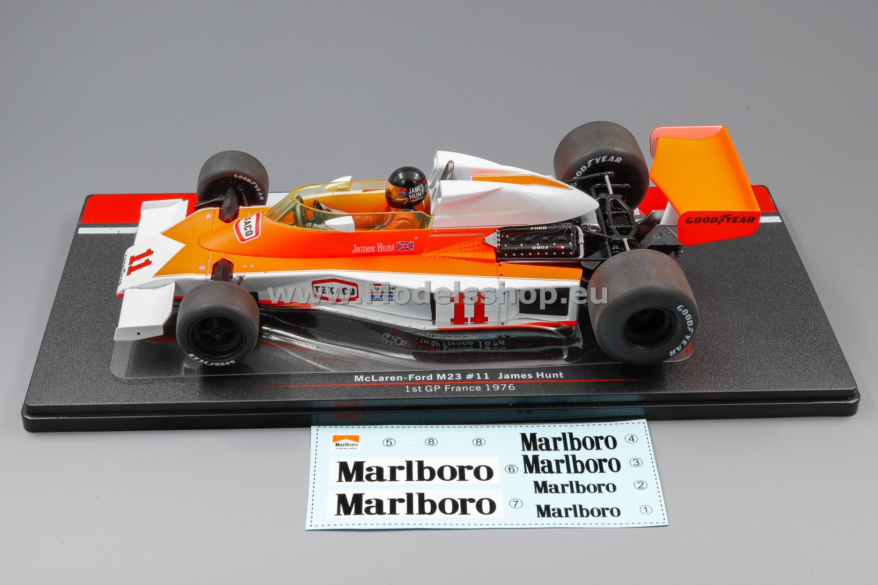 MCG 18612F McLaren M23, No.11, Marlboro team McLaren, Formula 1