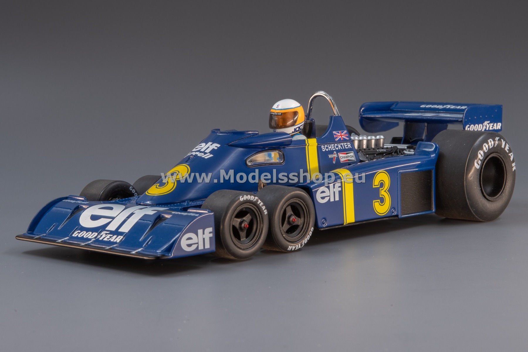 MCG 18614F Tyrrell P34, No.3, Eleven team Tyrrell, Formula 1, GP Sweden 1976 J.Scheckter