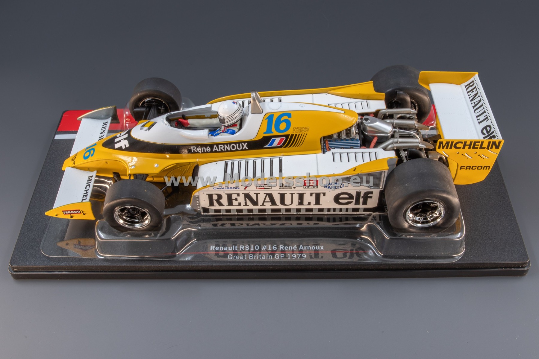 MCG 1/18 ルノー・RS10 #16 R．アルヌー イギリスGP 1979