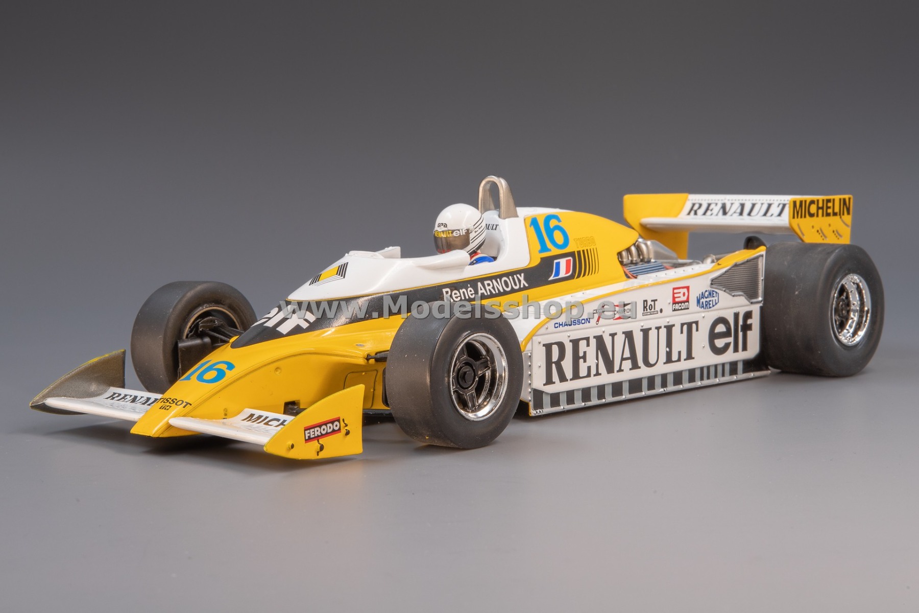 MCG 18617F Renault RS10, No.16, Équipe Renault Eleven, Formula 1, GP Great Britain 1979 R.Arnoux