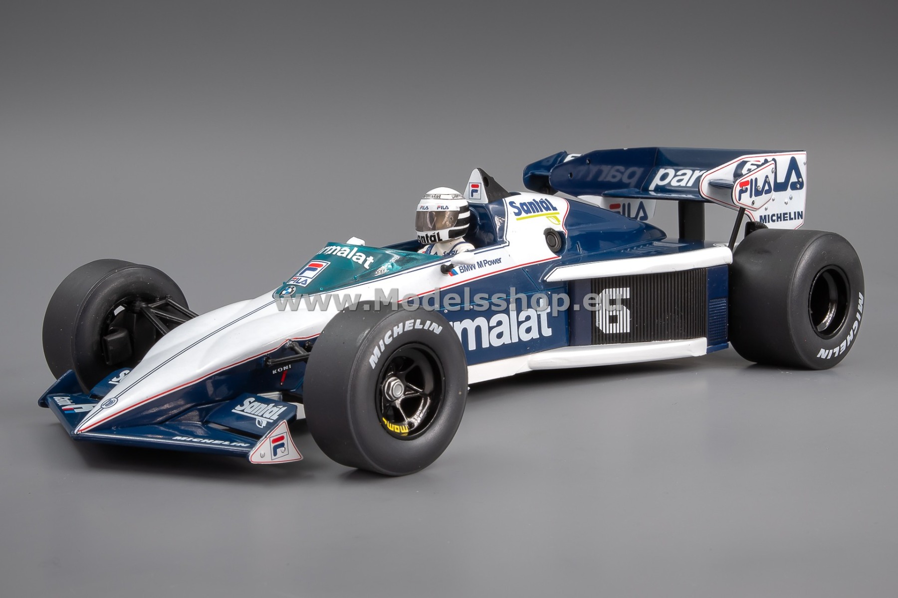 MCG18619F Brabham BT52, No.6, Parmalat, Formula 1, GP South Africa 1983, R.Patrese