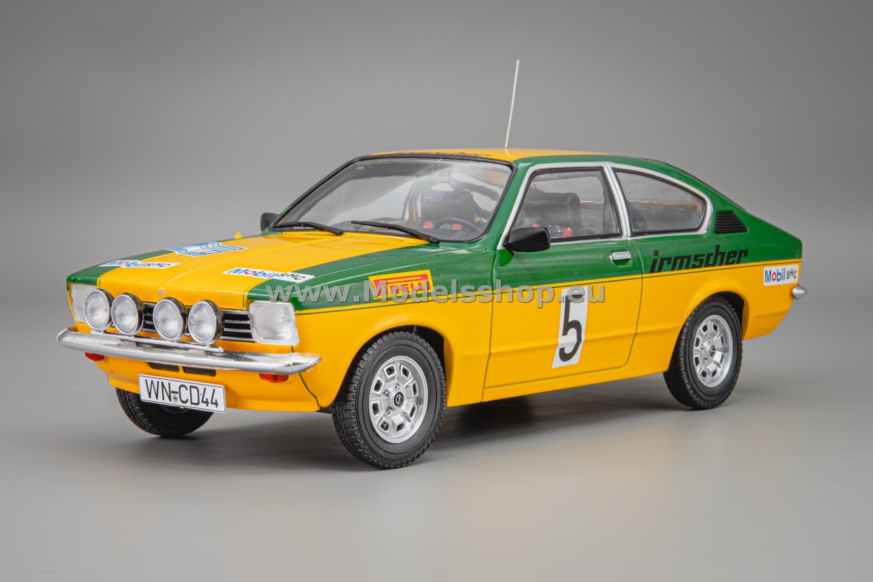 MCG18650R Opel Kadett C Coupe GT/E, No.5 International Sachs Winter Rally 1976, W.Smolej - C.Geistdörfer,