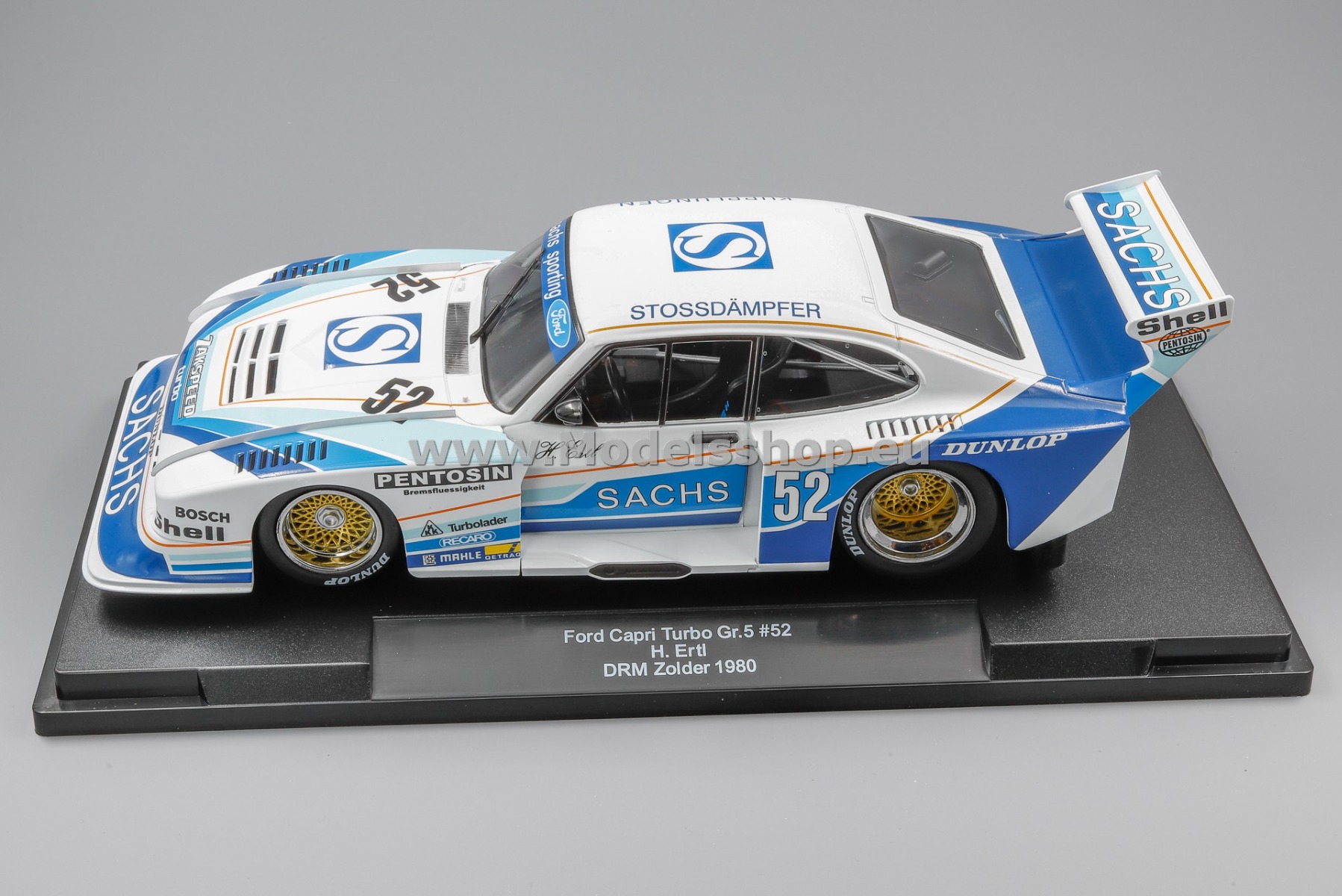 MCG 18801R Ford Capri Turbo Gr.5, No.52, Zakspeed racing, Sachs