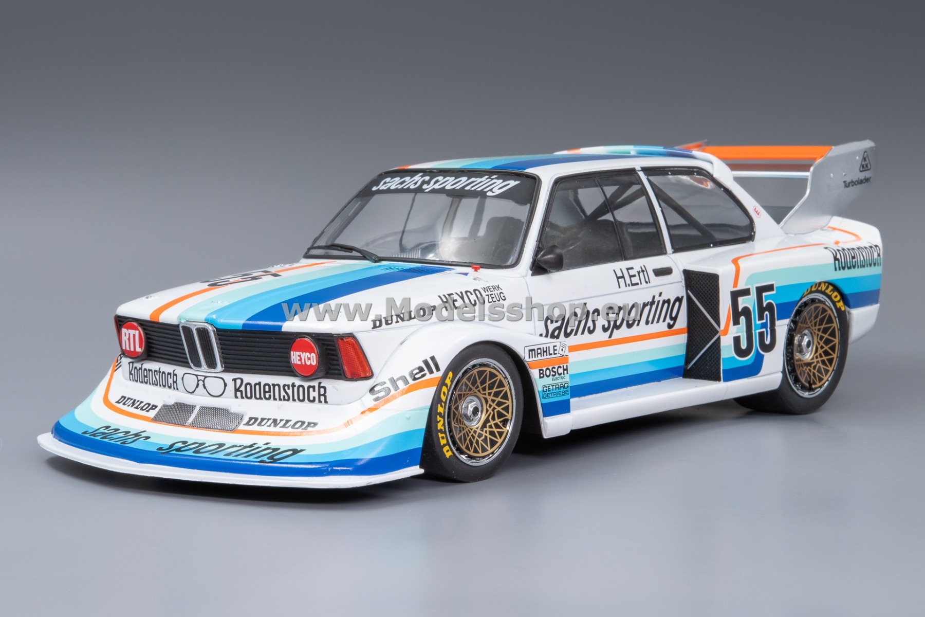 MCG 18806R BMW 320 Gr.5, No.55, Sachs, GRC, Hockenheim 1978, H.Ertl