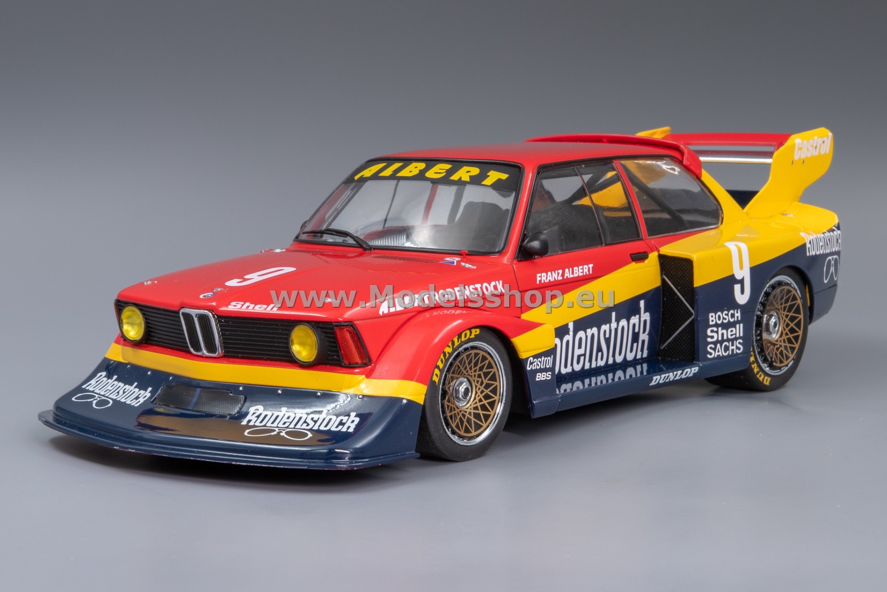 MCG 18808R BMW 320 Gr.5, No.9, Rodenstock, GRC, Norisring 1979, F.Albert