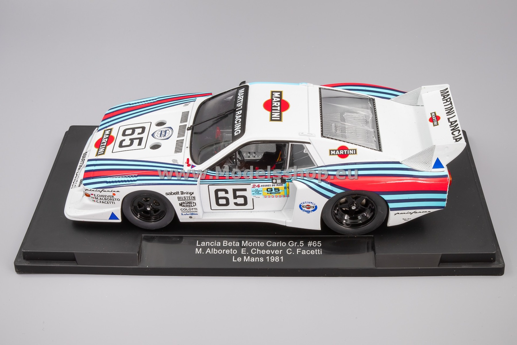 MCG18812R Lancia Beta Montecarlo Gr.5, No.65, Martini Racing