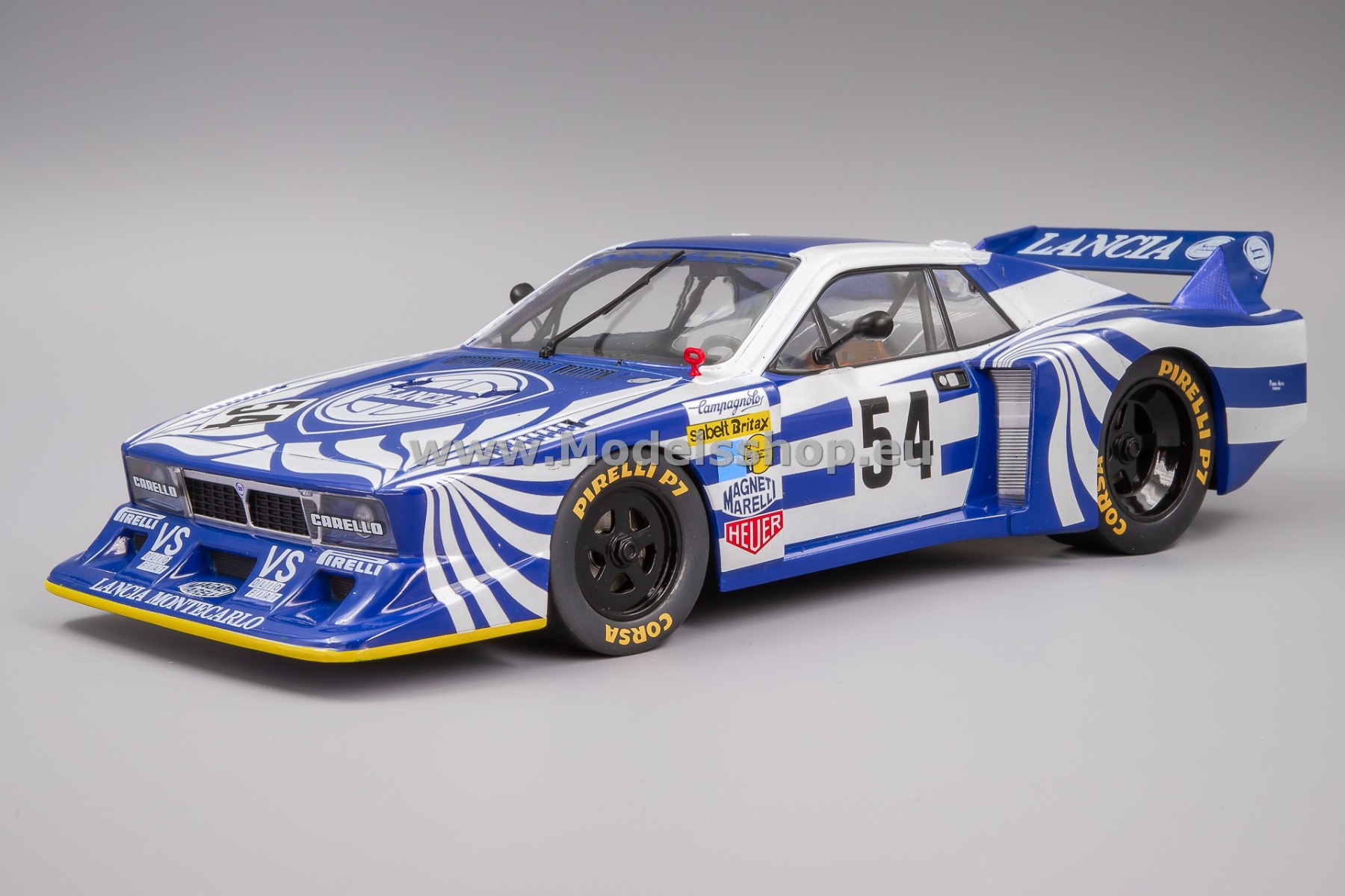 MCG18815R Lancia Beta Montecarlo Gr.5, No.54, 6h Silverstone 1980, W.Röhrl/M.Alboreto