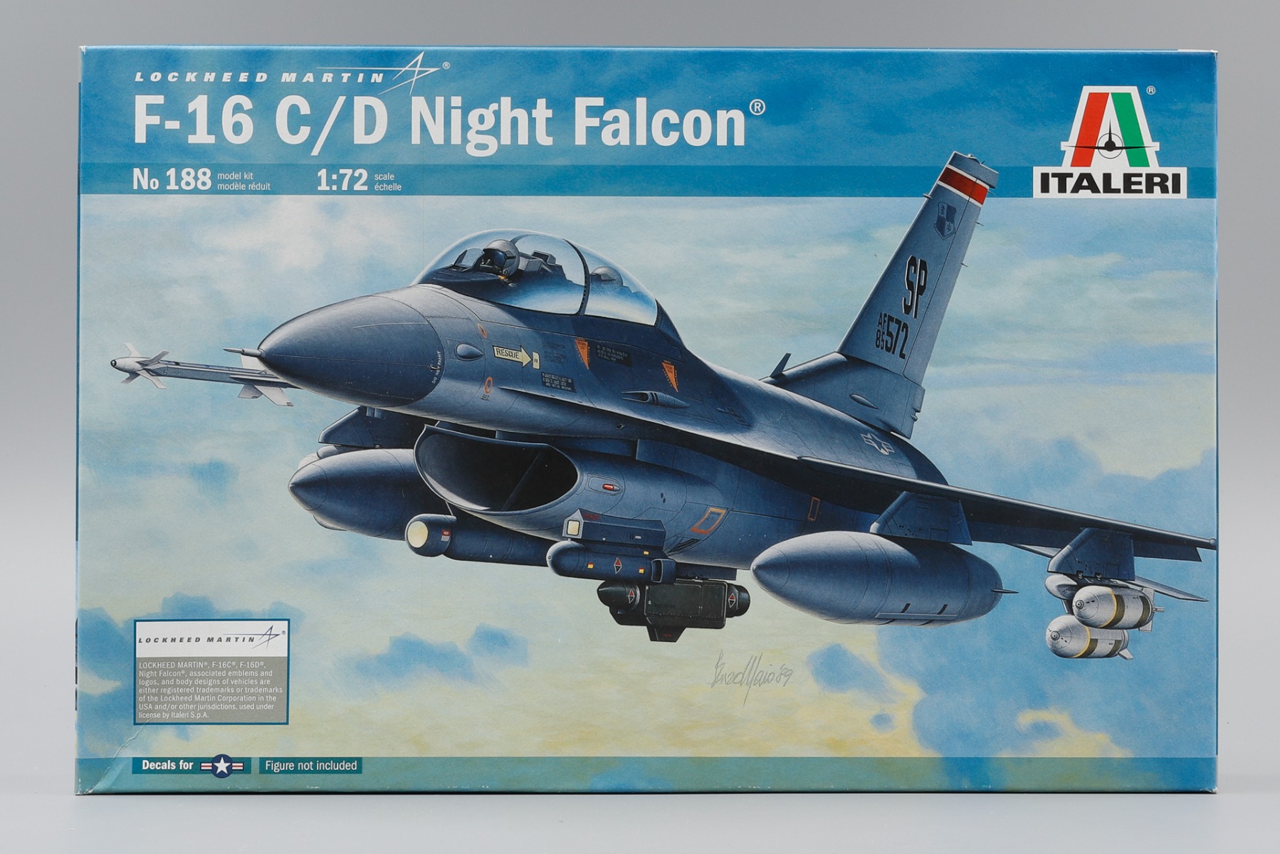 Italeri IT0188 Lockheed Martin F-16C/D Night Falcon