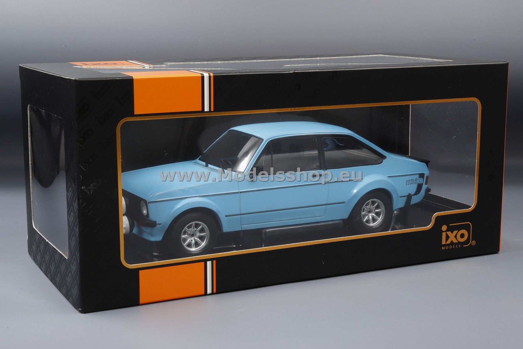 ミニカー ixo MODELS FORD ESCORT MKII IXO 18CMC103A.20 Ford Escort MKII Mexico, RHD 1977 /light blue