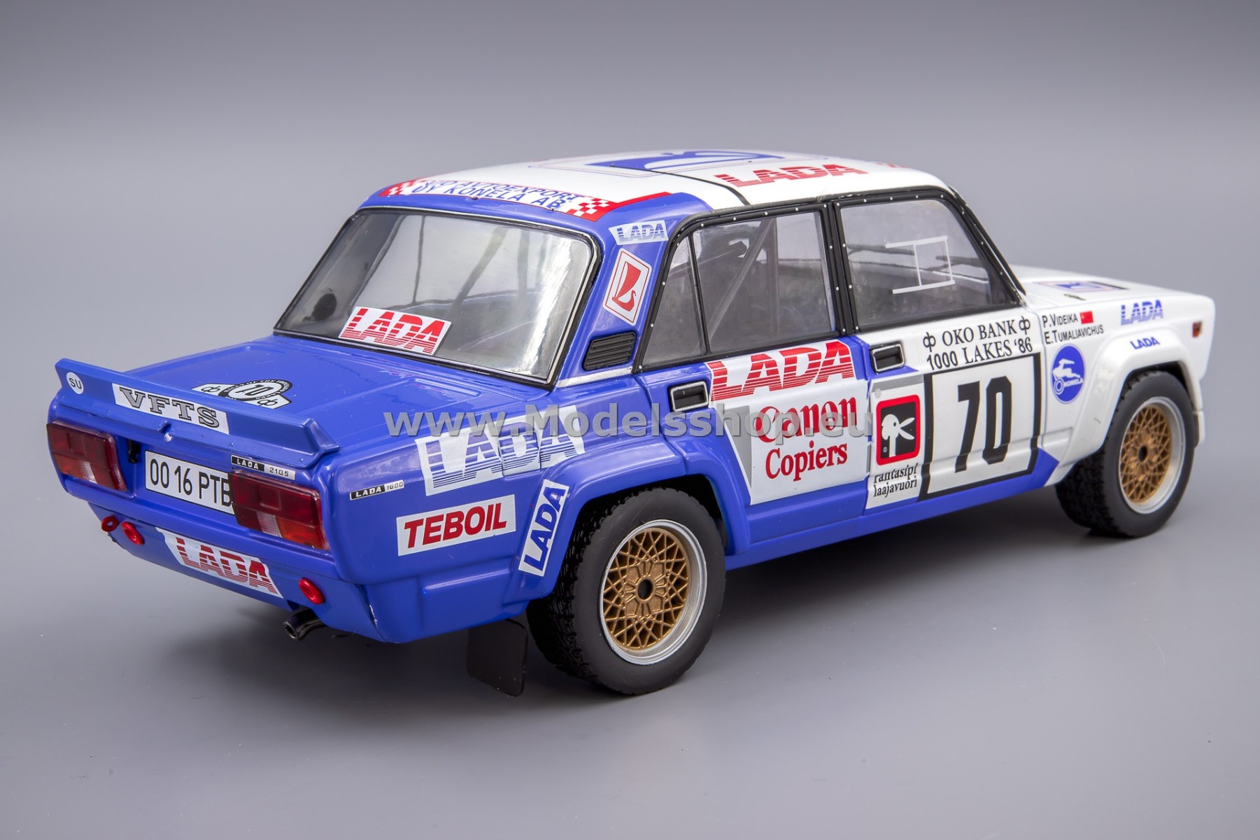 IXO18RMC181A.22 Lada 2105 VFTS, No.70, 1000 Lakes Rally Finland