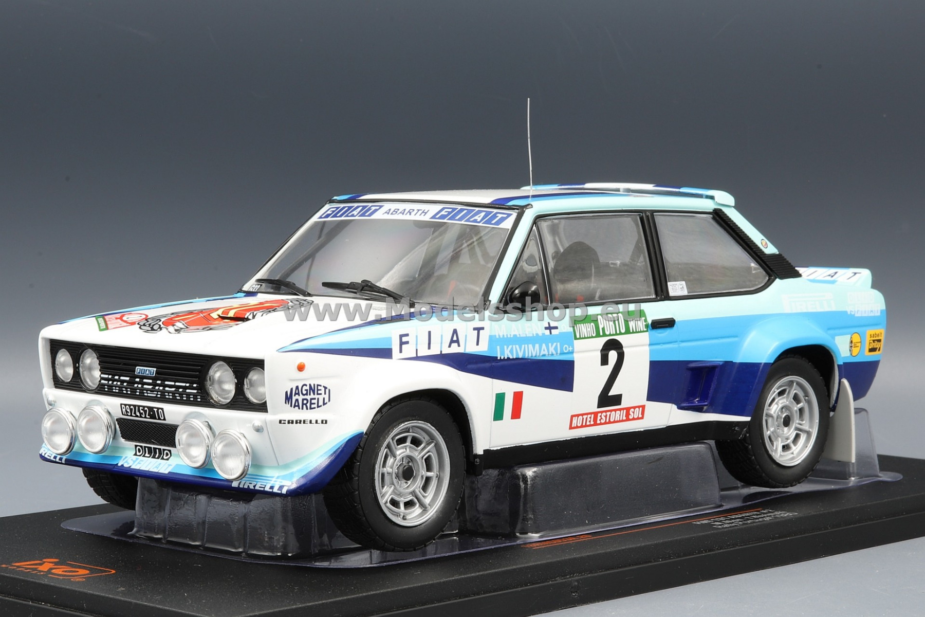 Fiat 131 Abarth, No.2, Rallye WM, Rally Portugal, 1980, M.Alen/I.Kivimaki