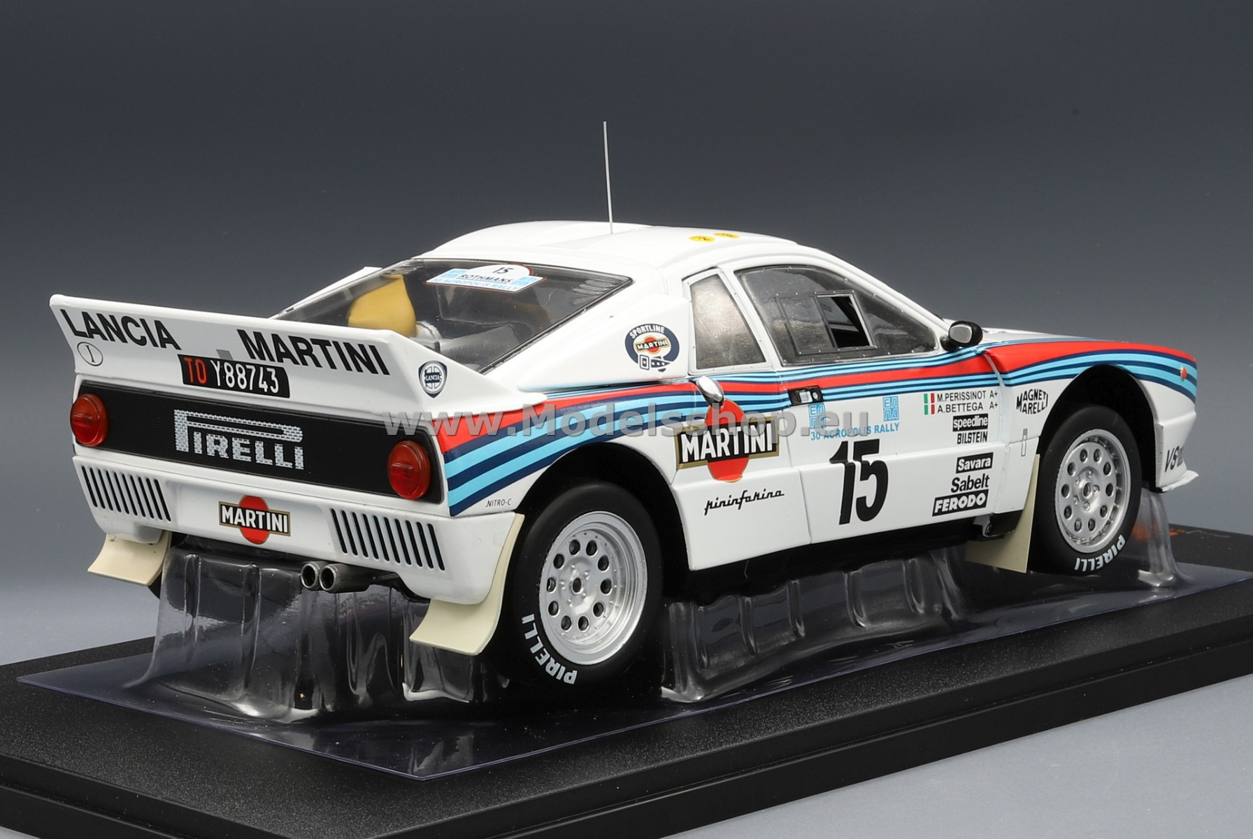 Lancia 037 Rally, No.15, Lancia Martini, Rallye WM, Rallye