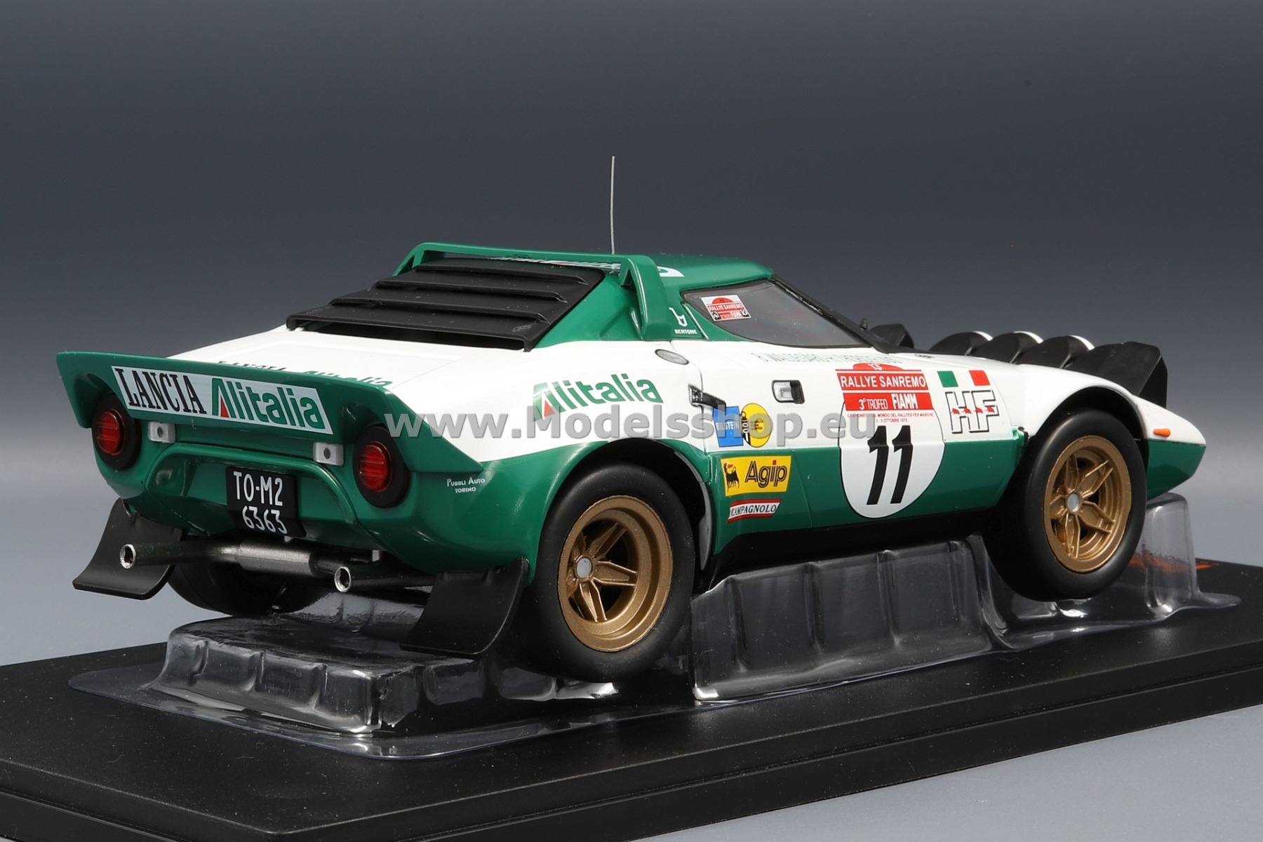 IXO18RMC061B Lancia Stratos HF, No.11, Alitalia, Rally WM