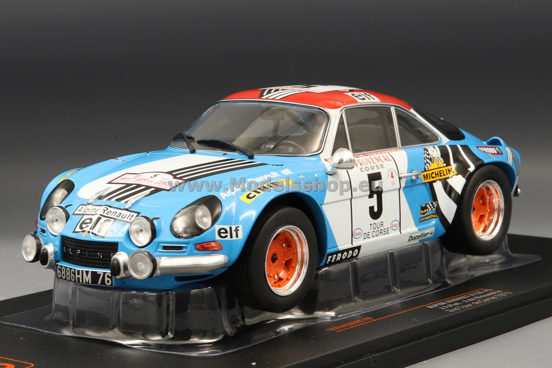 公式通販 - 人気アイテム多数 de Tour No.7, A110, Renault Alpine Corse, J-L.Therier 1973, 乗用車