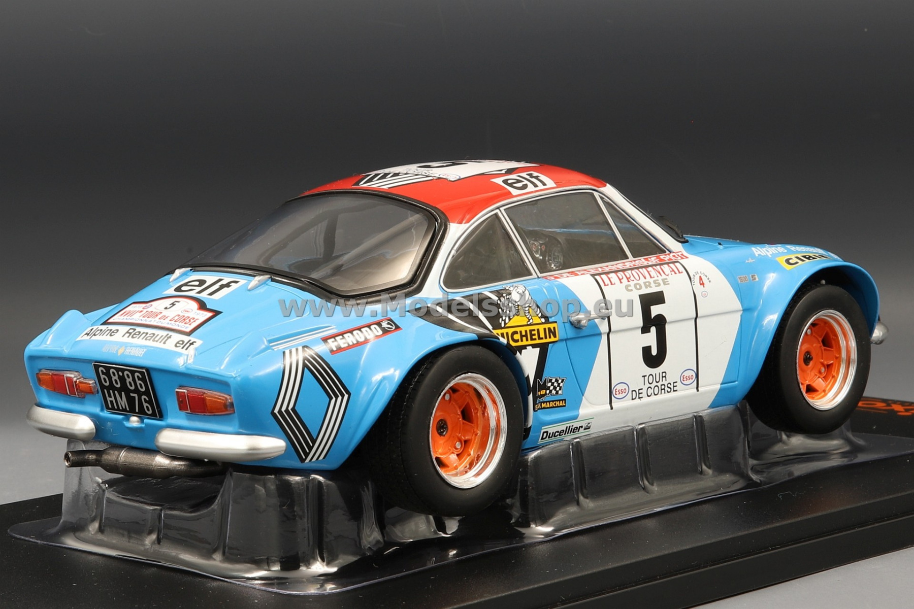 Alpine Renault A110, No.5, Tour de Corse, 1973, J.F.Piot/J Alpine Renault A110, No.5, Tour de Corse, 1973, J.F.Piot/J