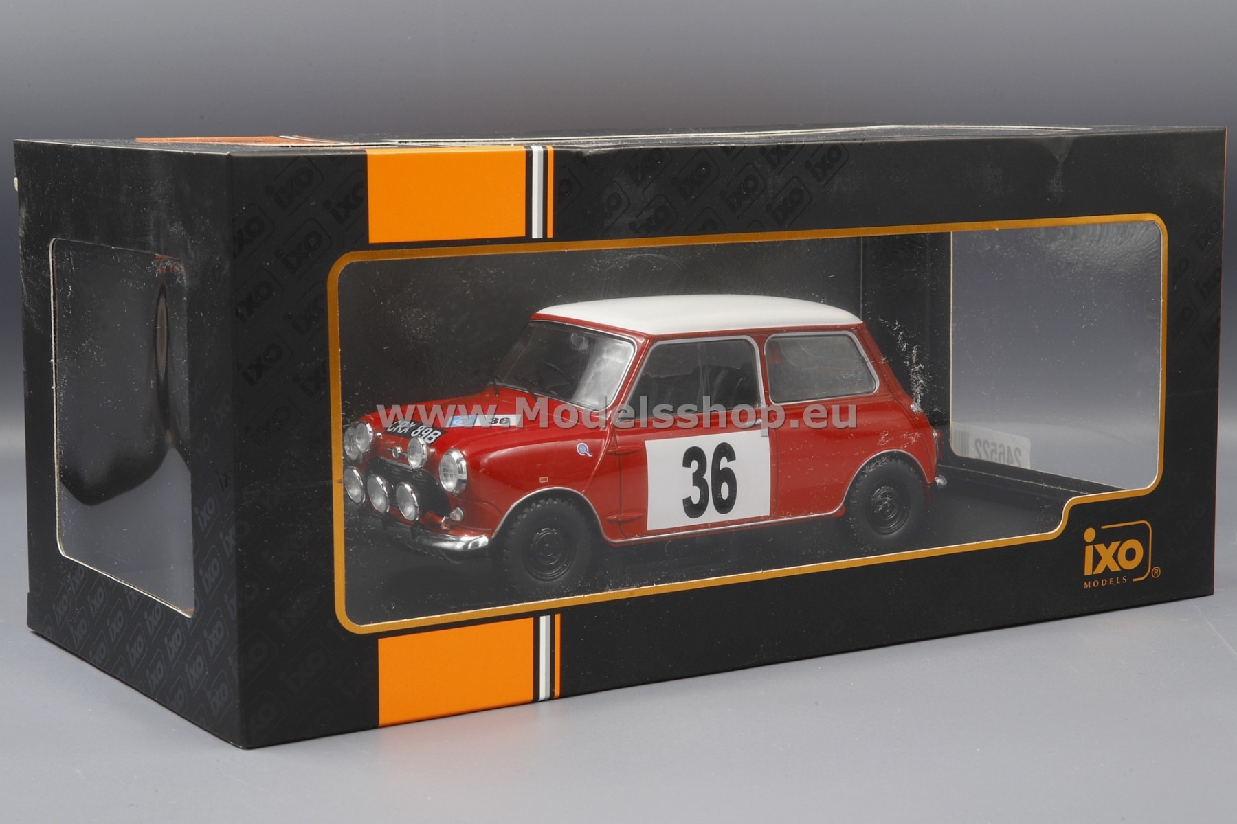IXO 18RMC065C.20 Mini Cooper S, RHD, No.36, BMC, RAC Rally, 1965, T.Fall/R. IXO 18RMC065C.20 Mini Cooper S, RHD, No.36, BMC, RAC Rally, 1965, T.Fall/R.