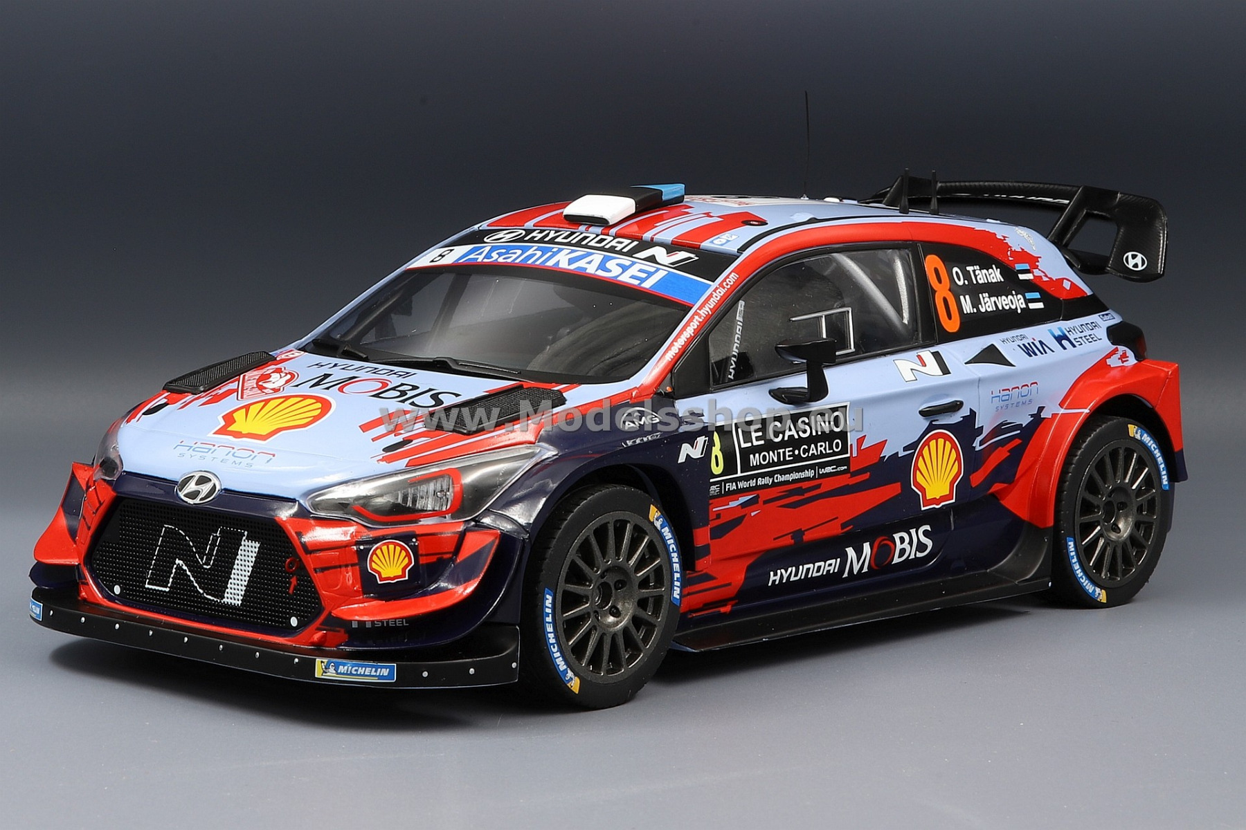 Hyundai i20 Coupe WRC, No.8, Rallye WM, Rallye Monte Carlo, 2020, O.Tänak/M.Järveoja