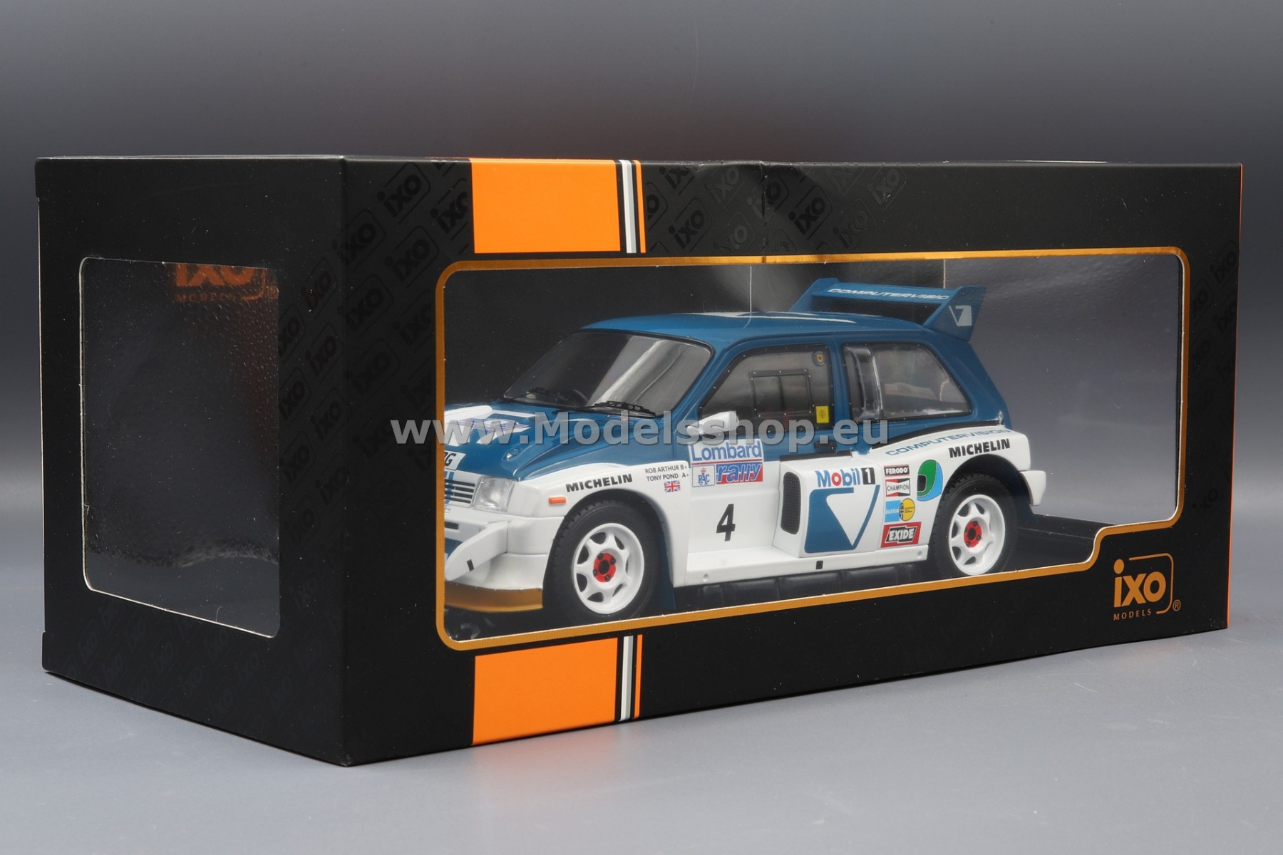 貴重! 国内未発売 】アシェット 1/24 ミニカー メトロターボ 6R4 おもちゃ