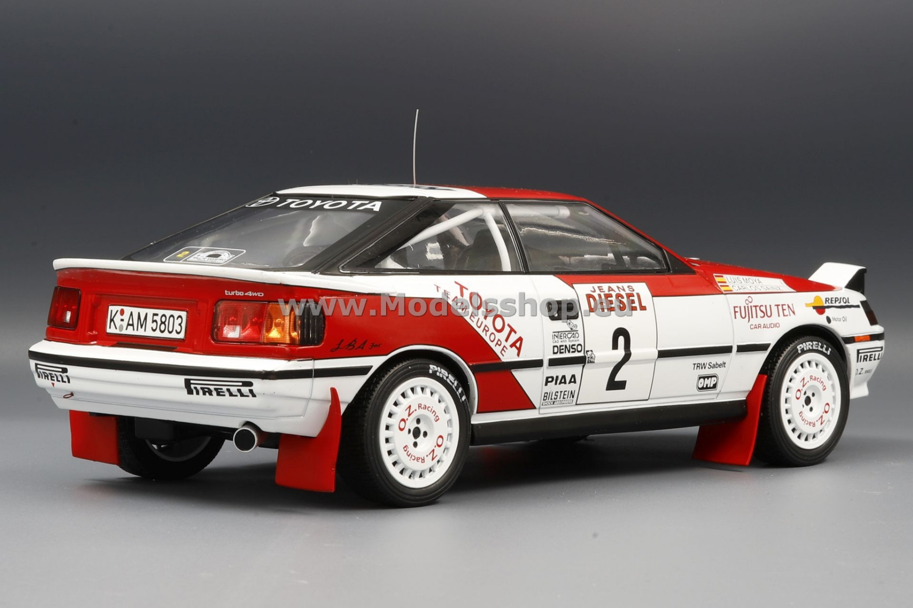 Lunatic (1/24) トヨタ CELICA GT-4 ST165 1/24 Toyota Celica GT-FOUR [ST165] '91 Tour de Corse – Cyber