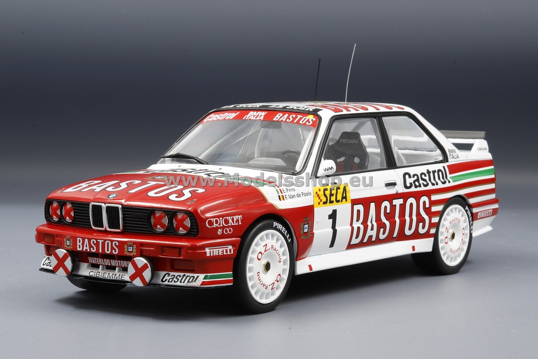 IXO18RMC081A.20 BMW M3 (E30), No.1, BMW Italia, 24h Spa 1991 R.Ravaglia/E.Pirro/E.Van de Poele