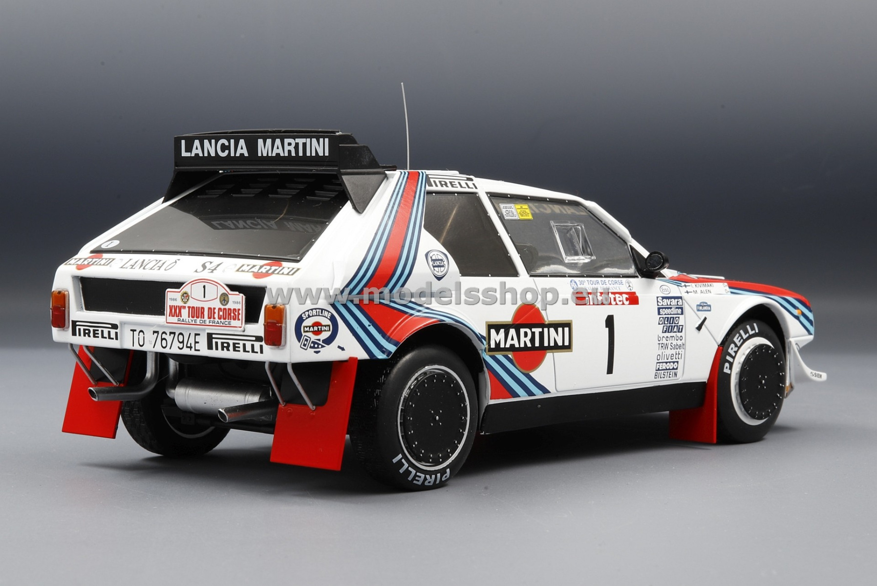 Lancia Delta S4, No.1, Lancia Martini racing, Martini, Rallye WM