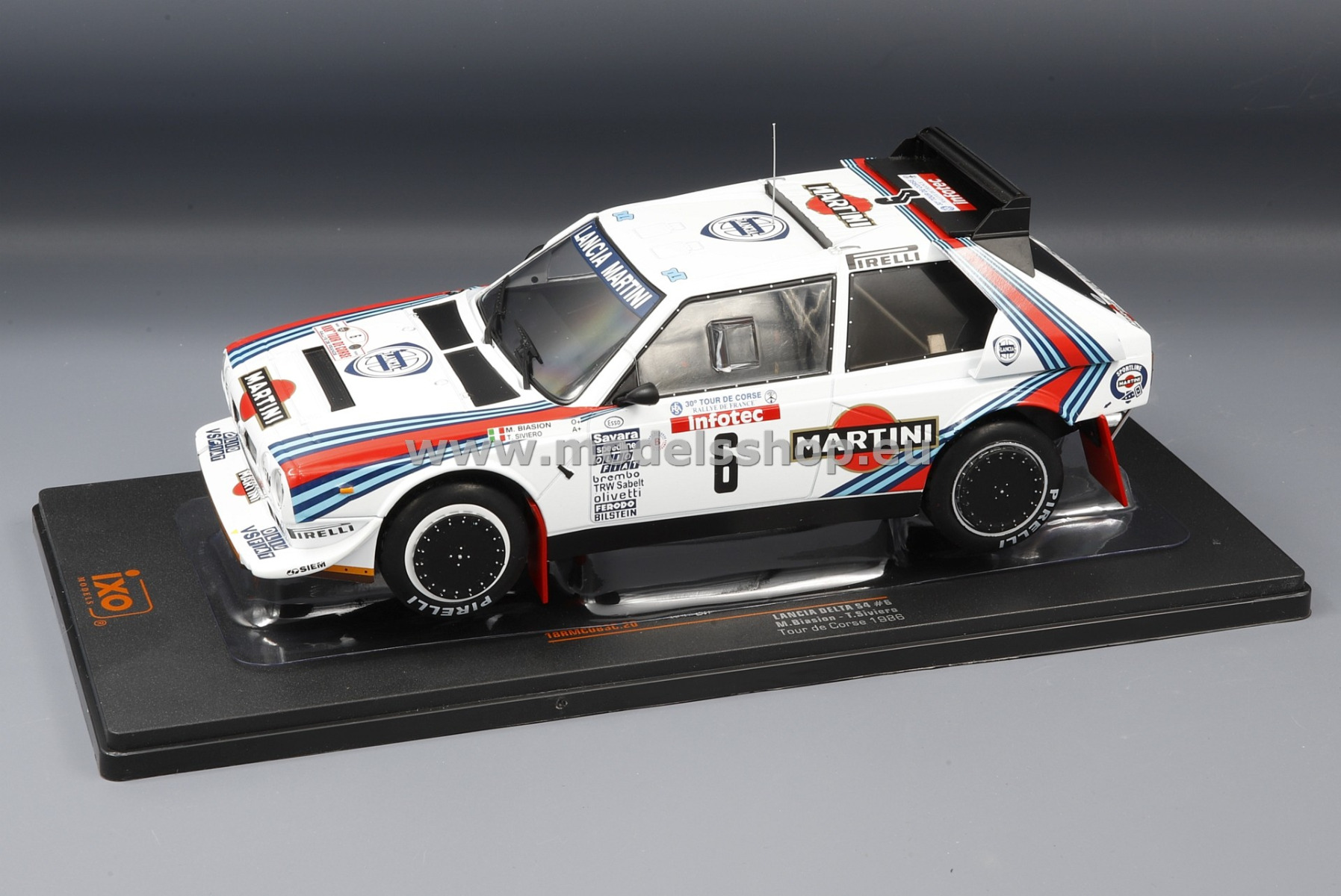 Lancia Delta S4, No.6, Lancia Martini racing, Martini, Rally