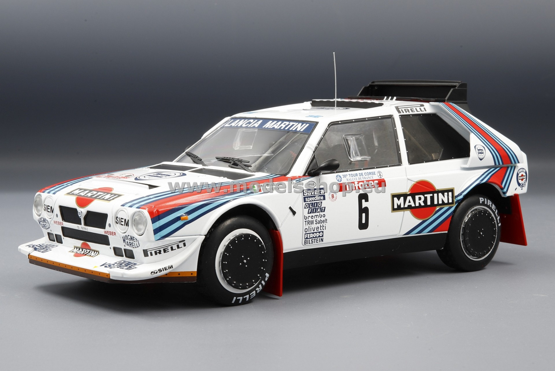 Lancia Delta S4, No.6, Lancia Martini racing, Martini, Rally WM, Tour de Corse 1986, M.Biasion/T.Siviero