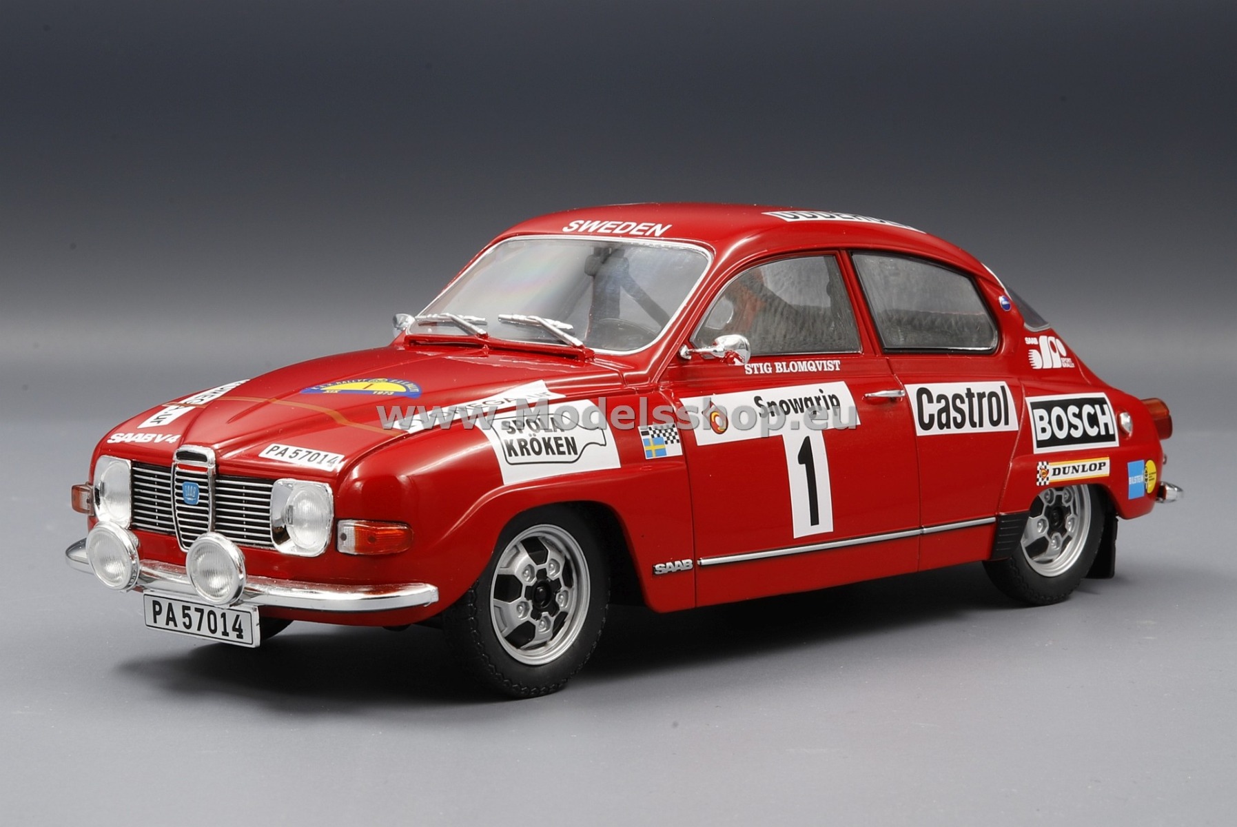 NEO 46672 Mercedes-Benz 280 CE (C123), No.27, Rallye WM